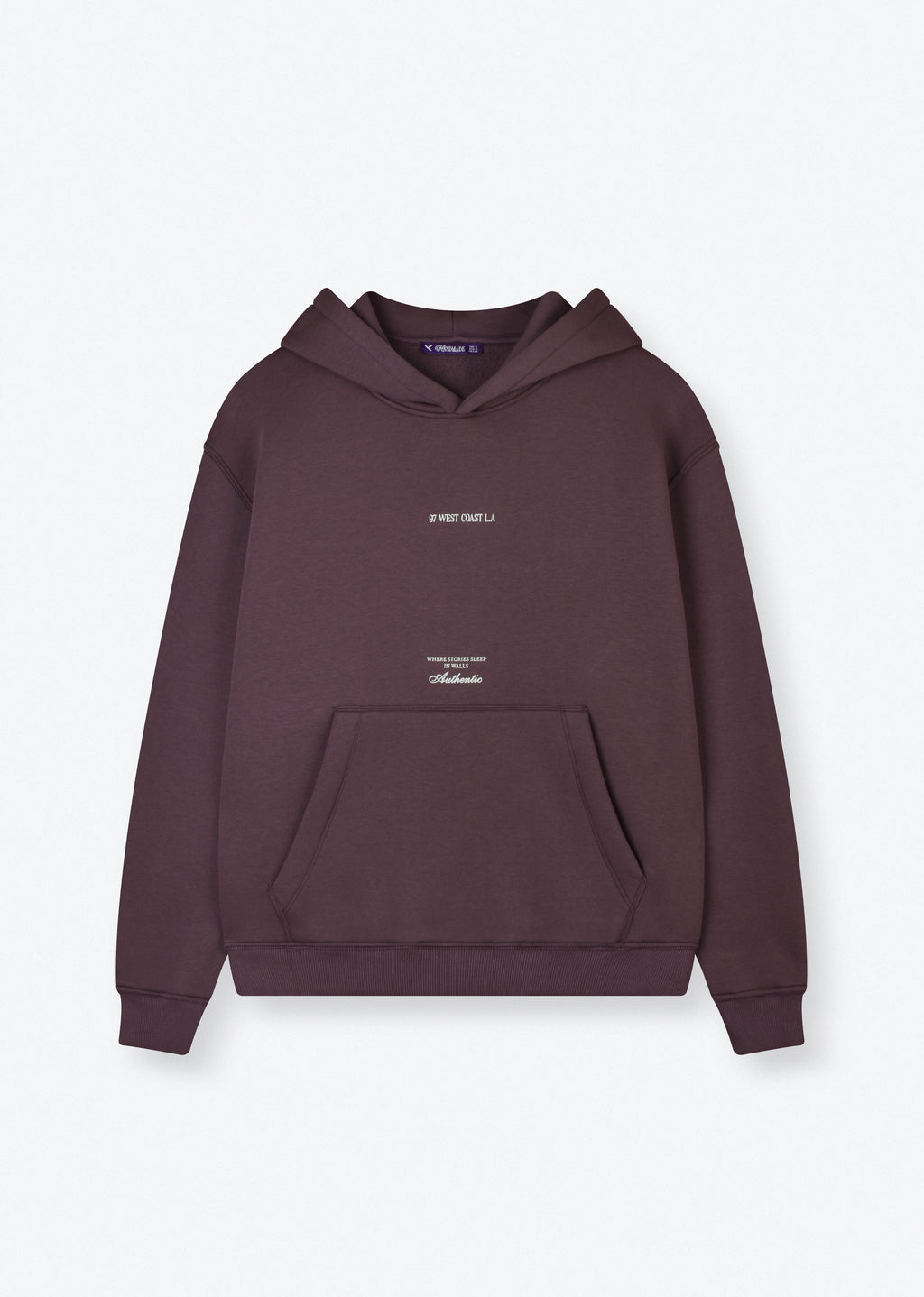 BOXYFIT PRINTED HOODIE