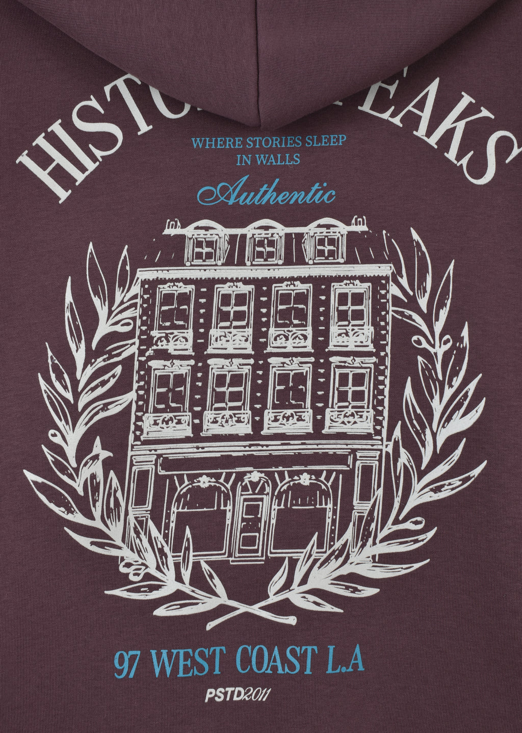 BOXYFIT PRINTED HOODIE