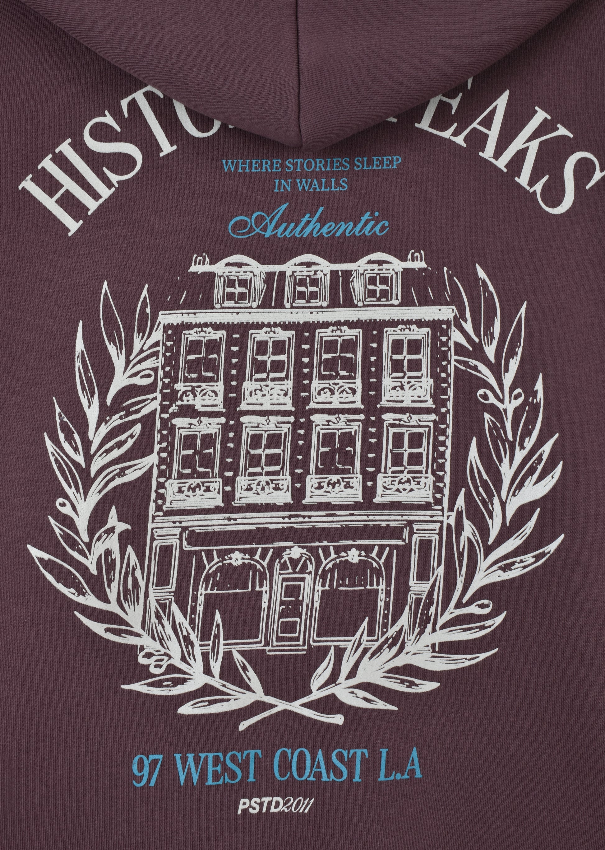 BOXYFIT PRINTED HOODIE