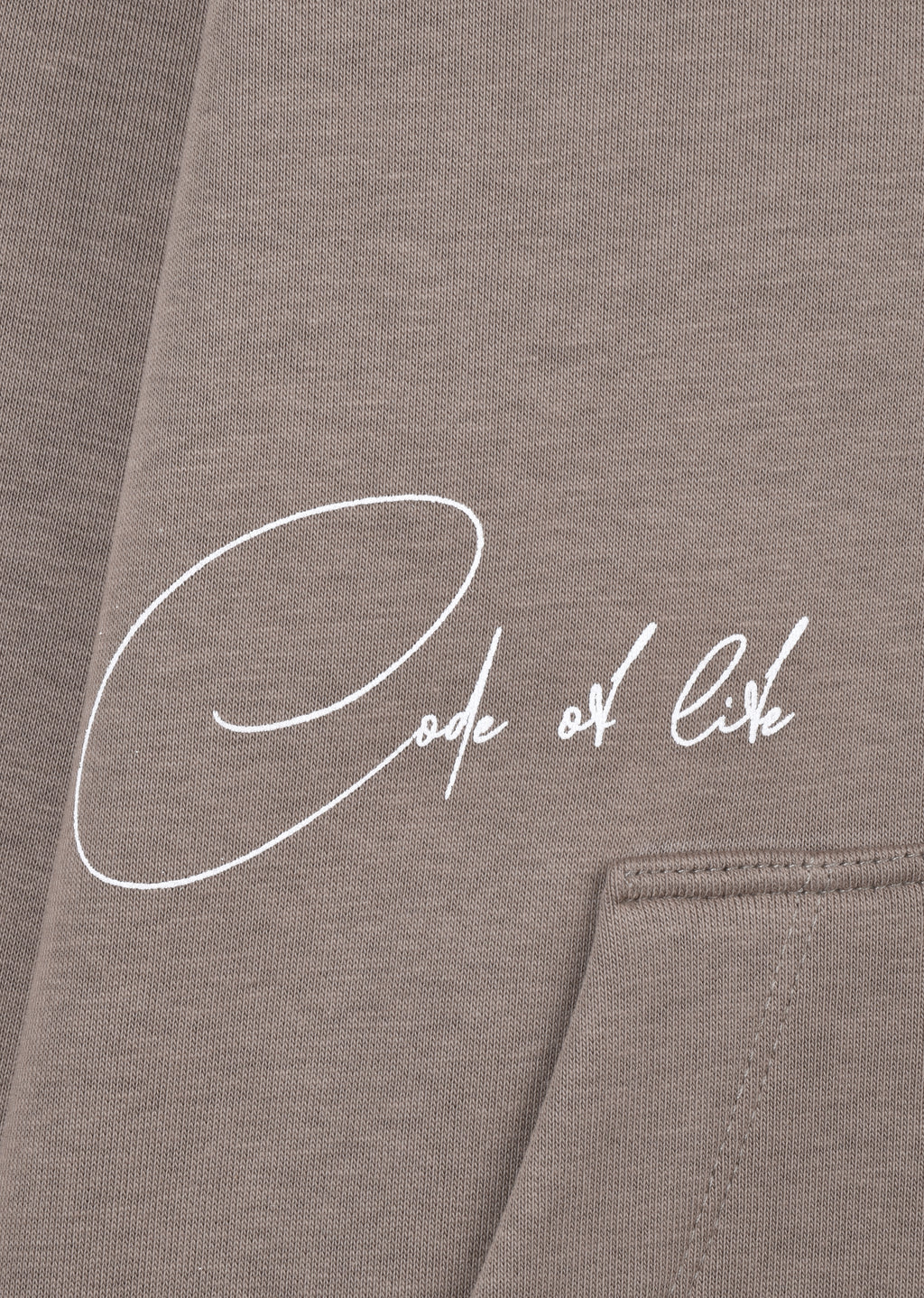 PRINTED PATCH HOODIE