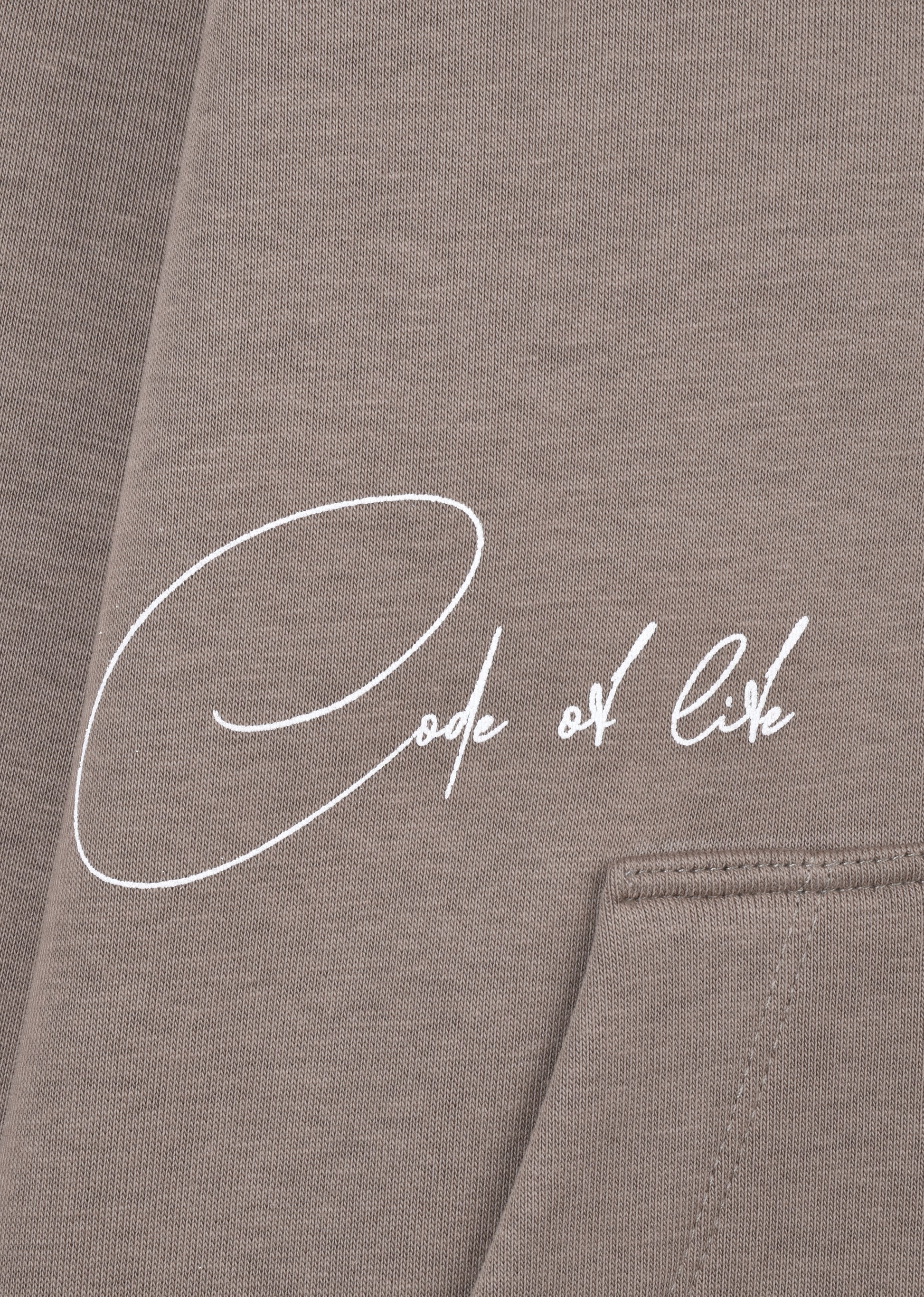PRINTED PATCH HOODIE