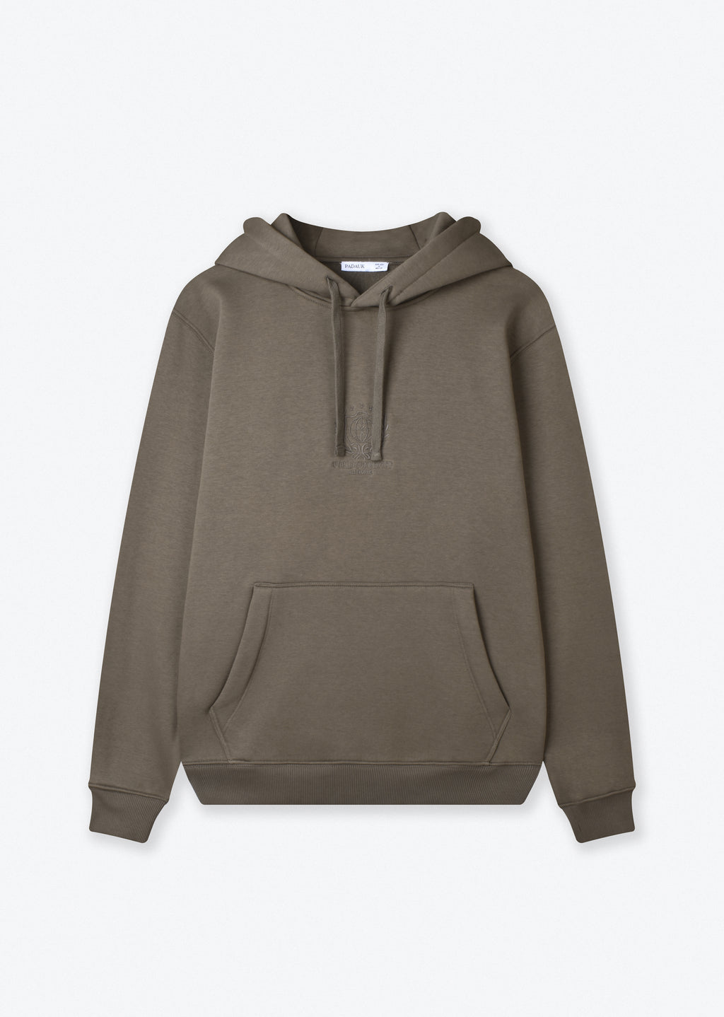 PRINTED PATCH OVERSIZE HOODIE