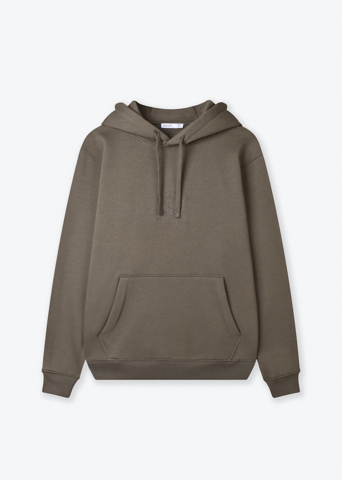 PRINTED PATCH OVERSIZE HOODIE