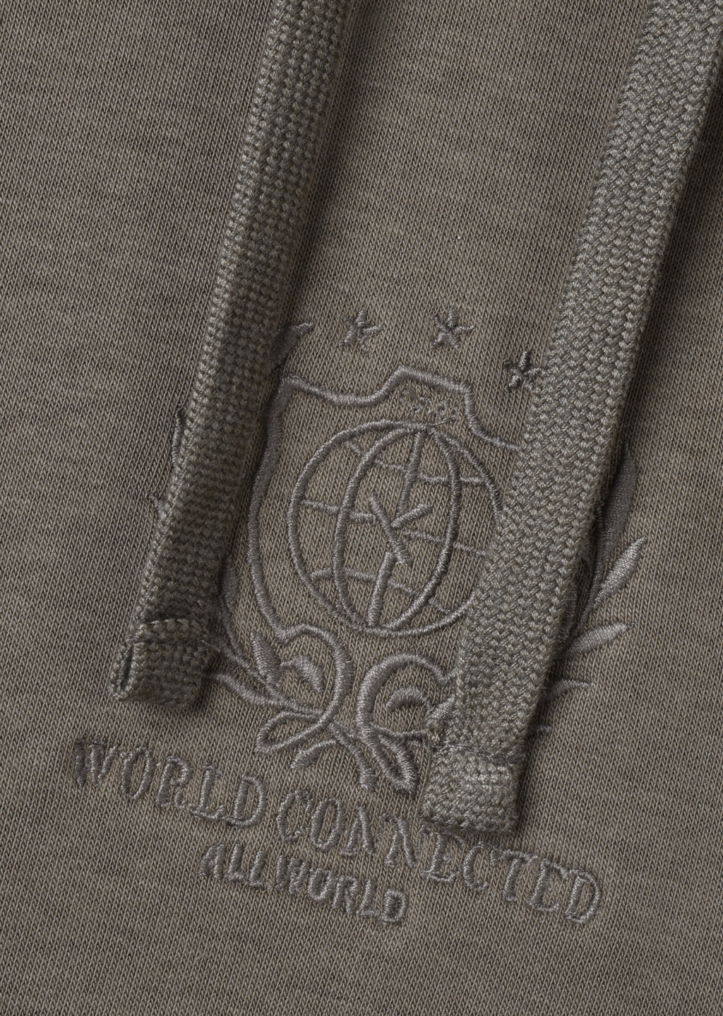 PRINTED PATCH OVERSIZE HOODIE