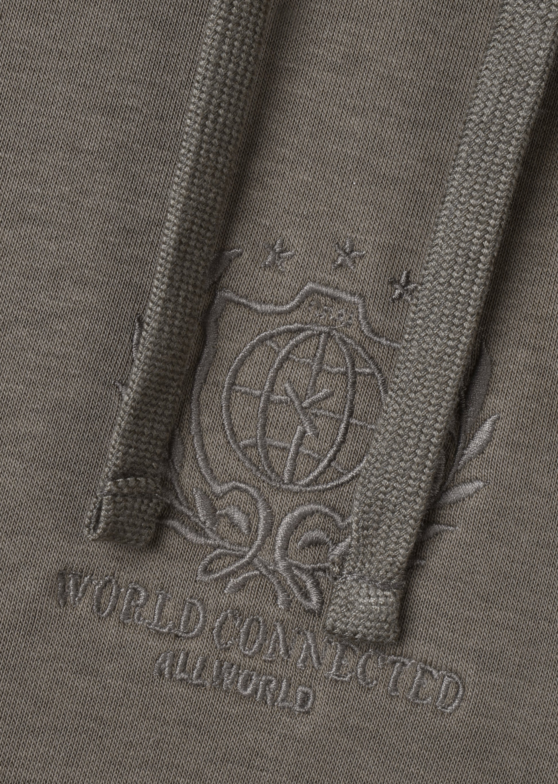 PRINTED PATCH OVERSIZE HOODIE