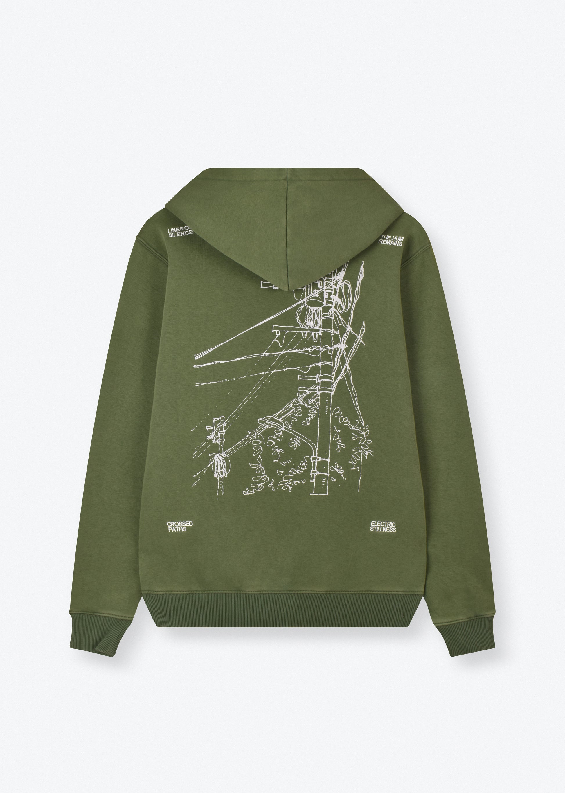 WASHED PRINTED HOODIE