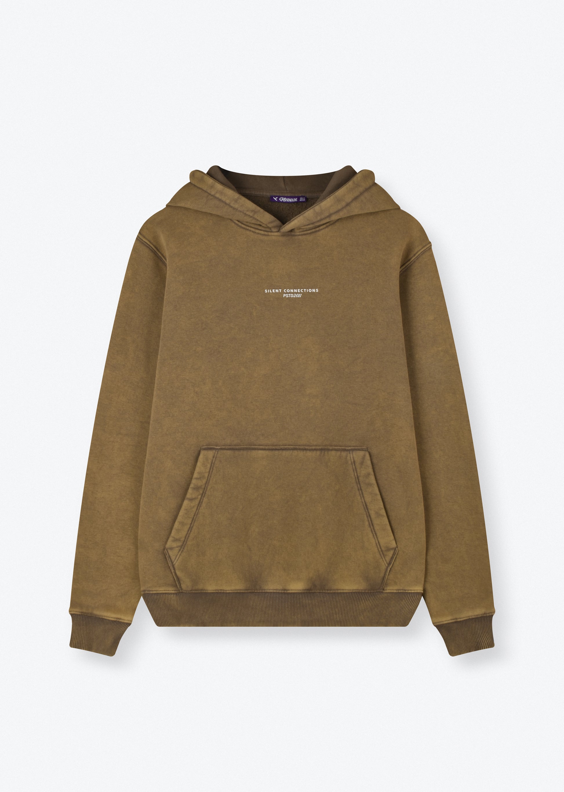 WASHED PRINTED HOODIE