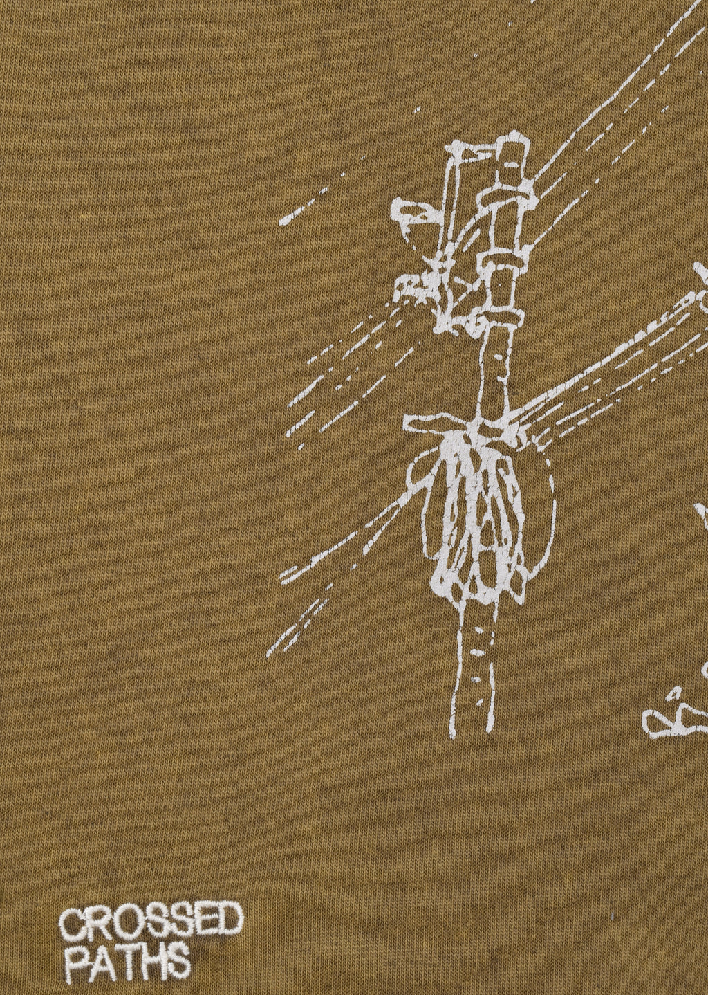 WASHED PRINTED HOODIE