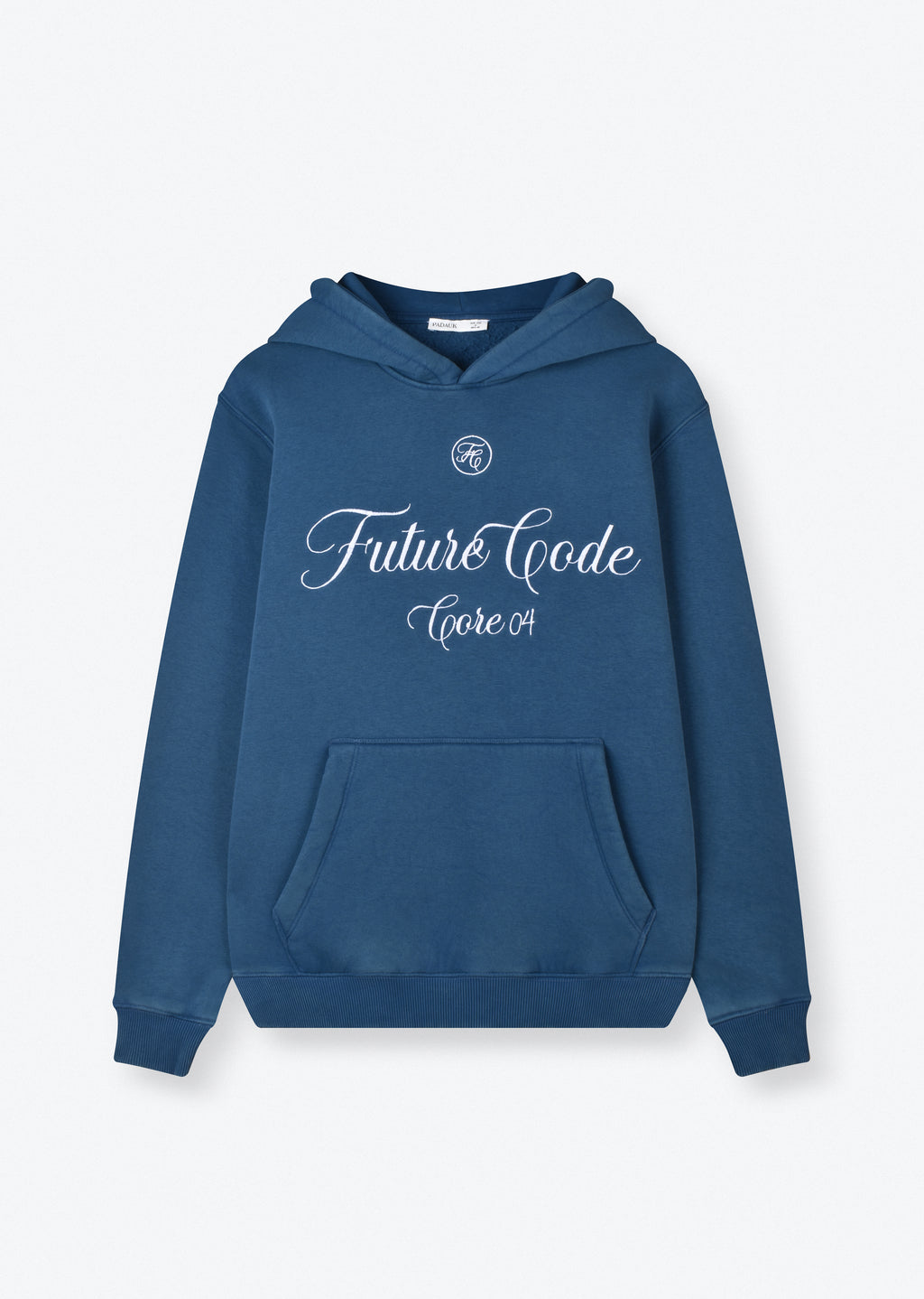 WASHED EMBROIDERED HOODIE