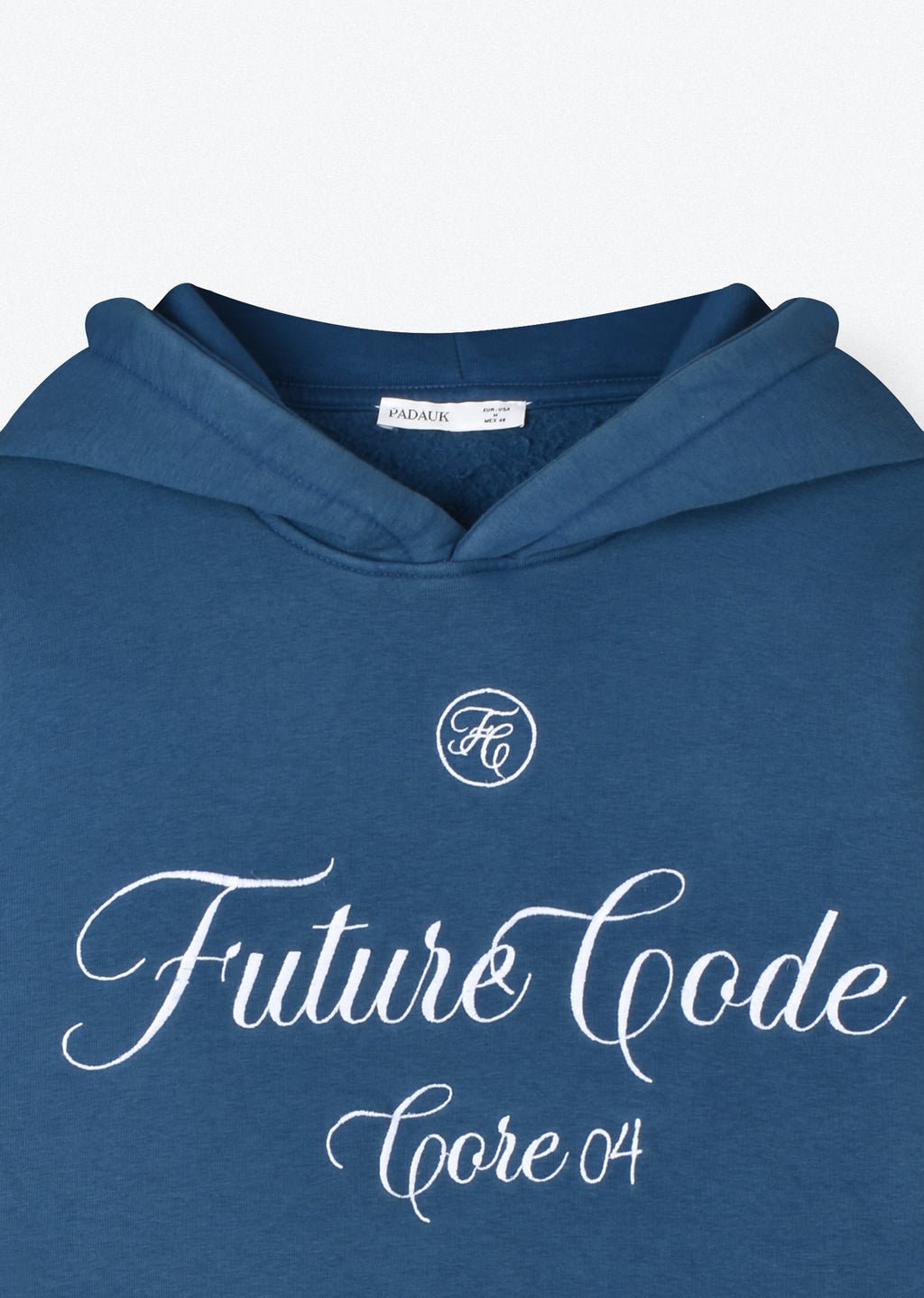 WASHED EMBROIDERED HOODIE