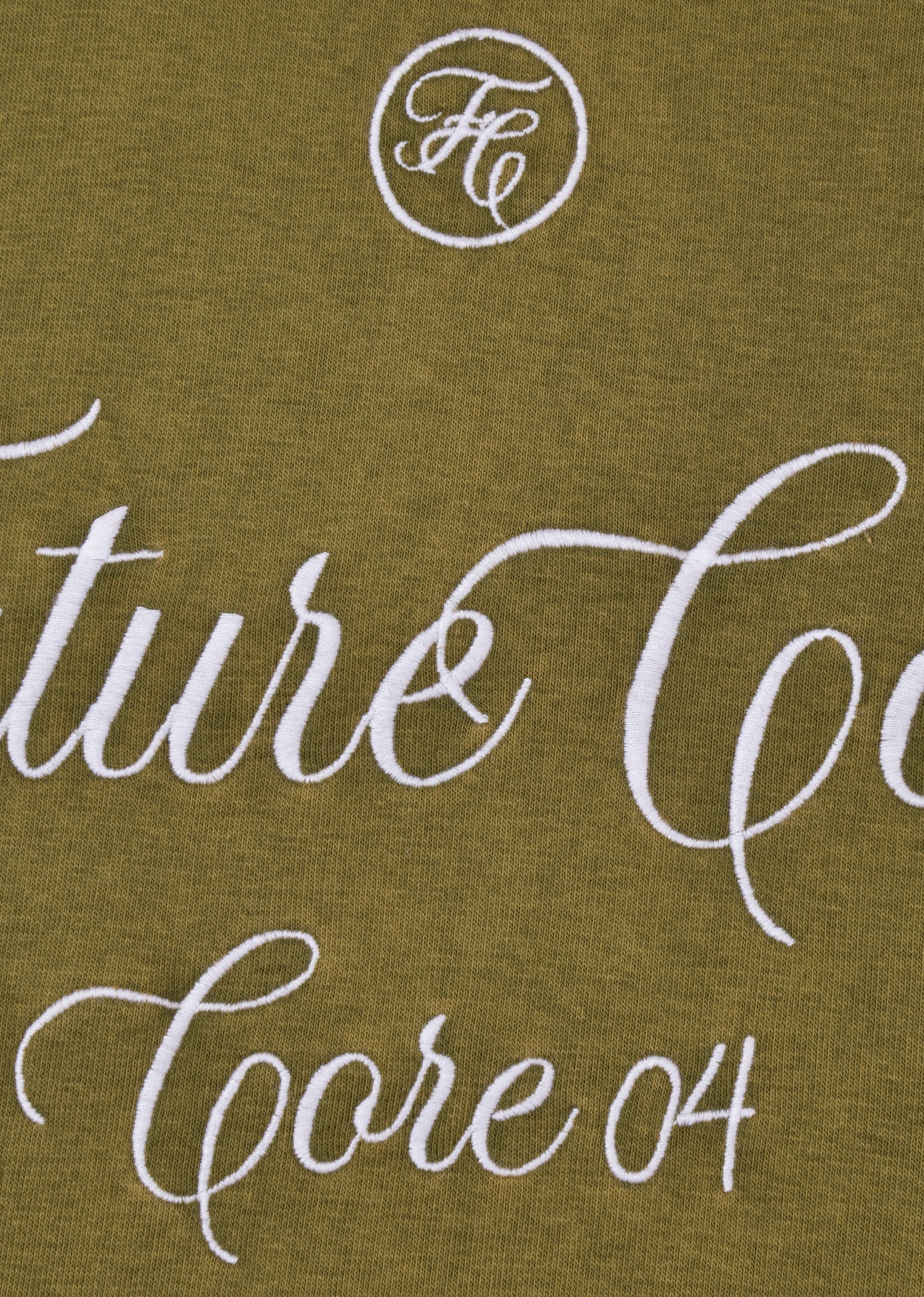 WASHED EMBROIDERED HOODIE