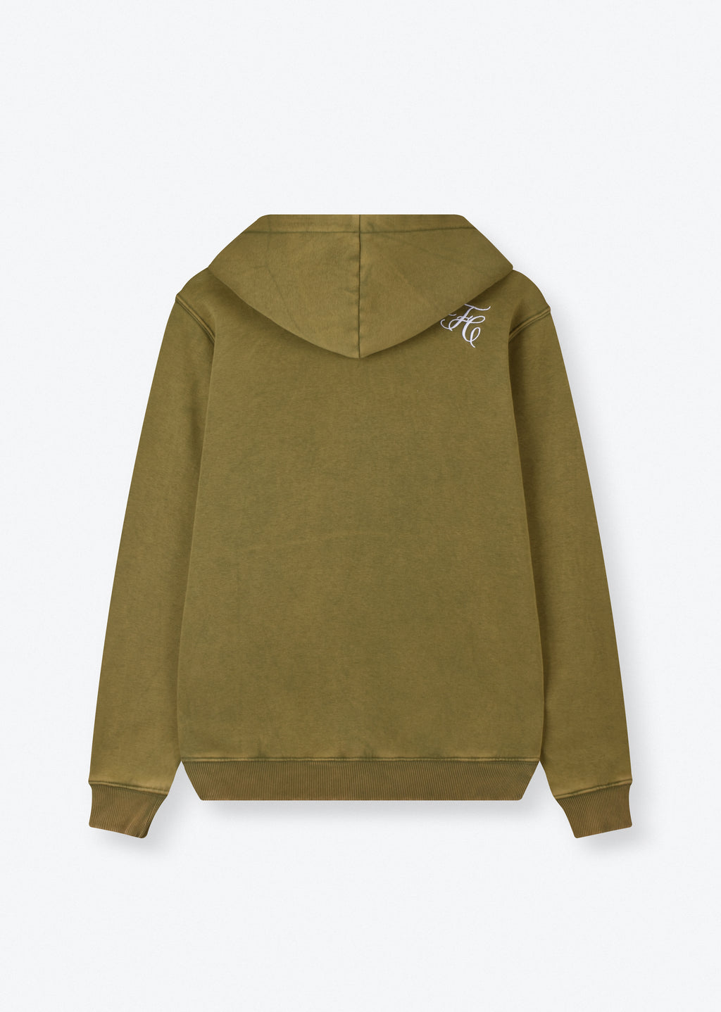 WASHED EMBROIDERED HOODIE