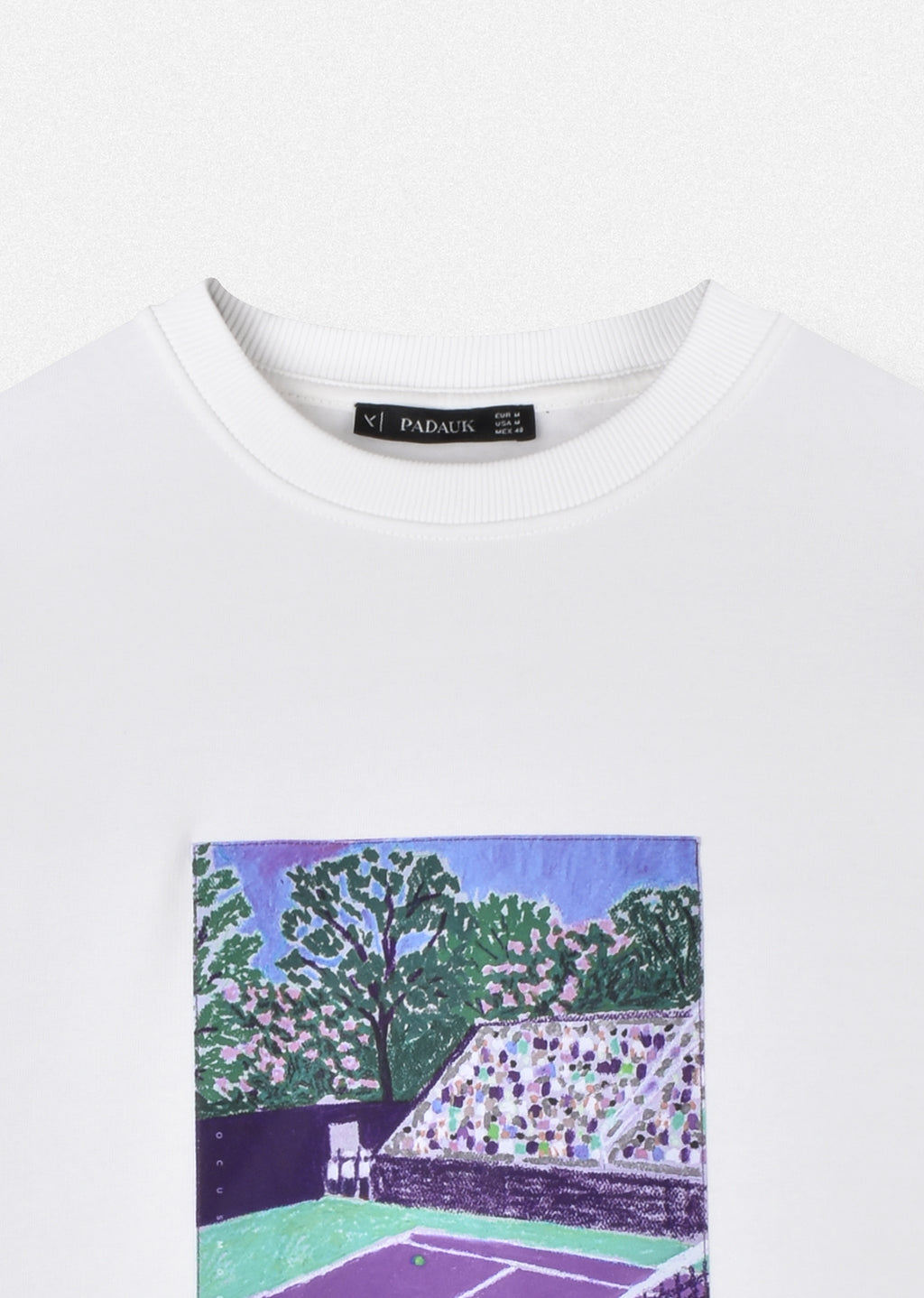 PRINTED PATCH SWEATSHIRT