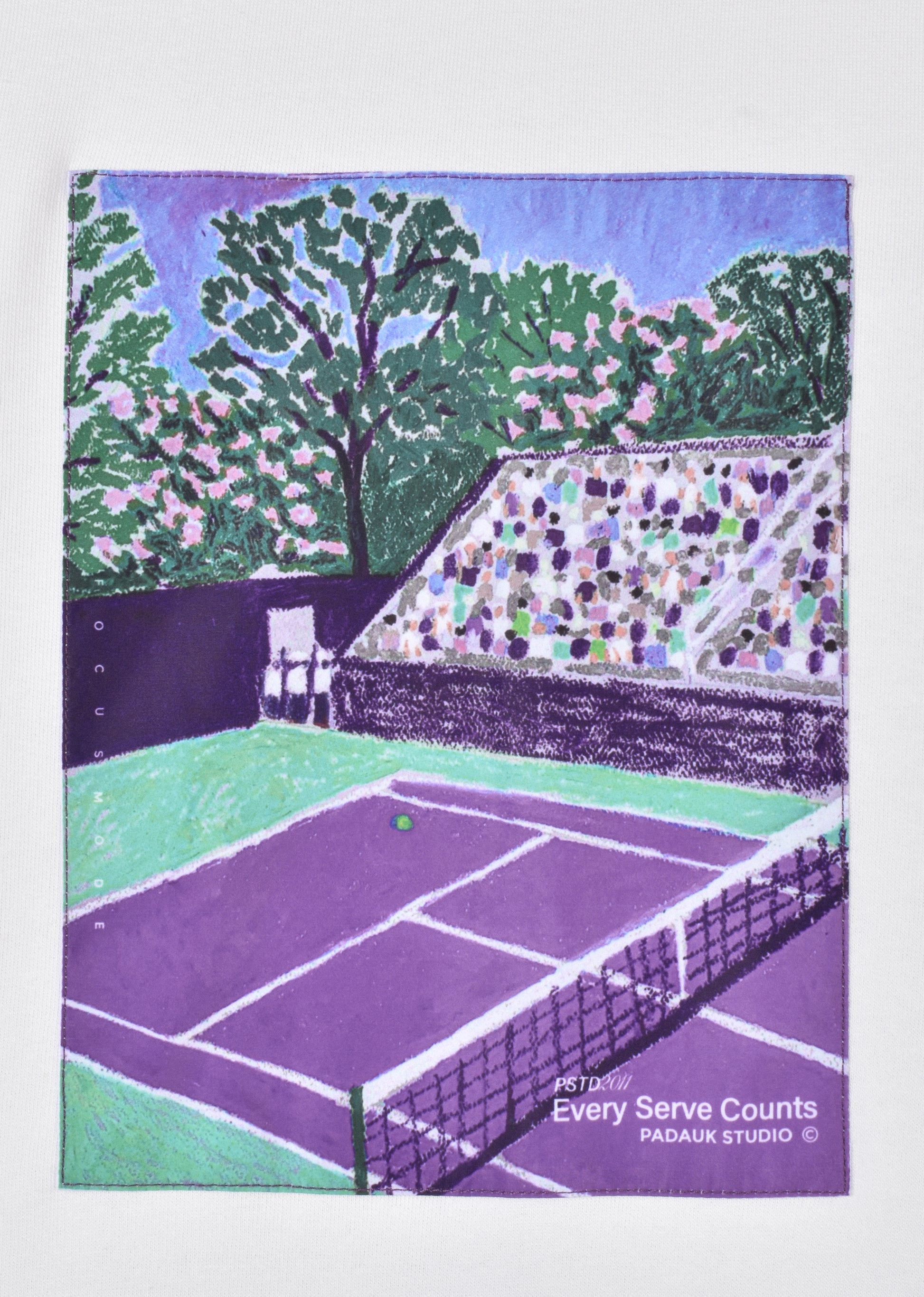 PRINTED PATCH SWEATSHIRT