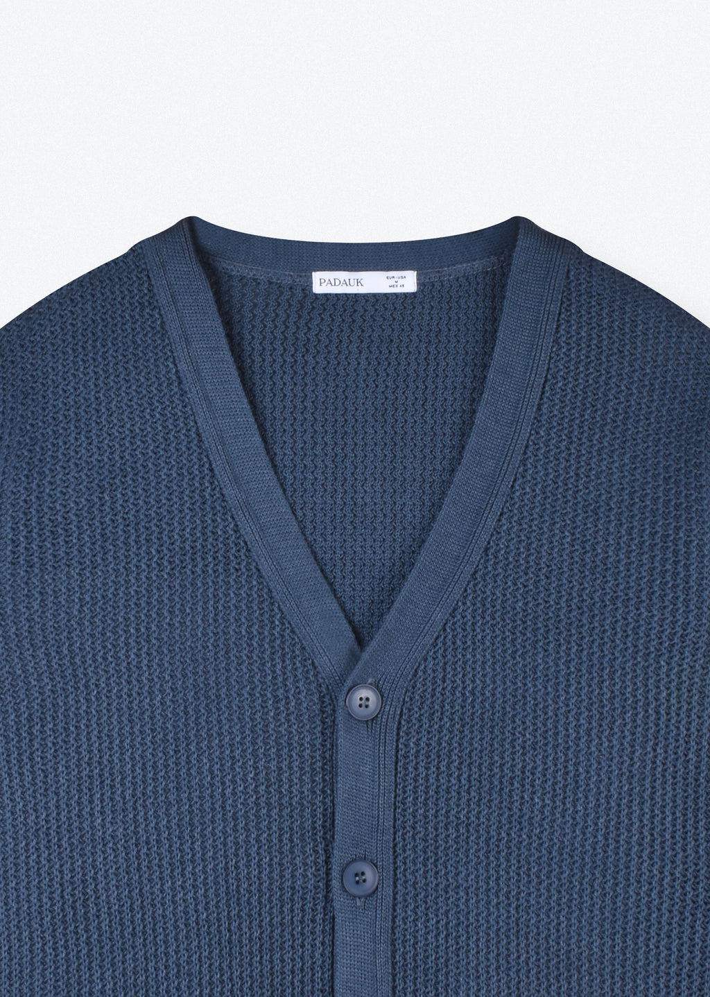 RELAXED-FIT RIBBED CARDIGAN