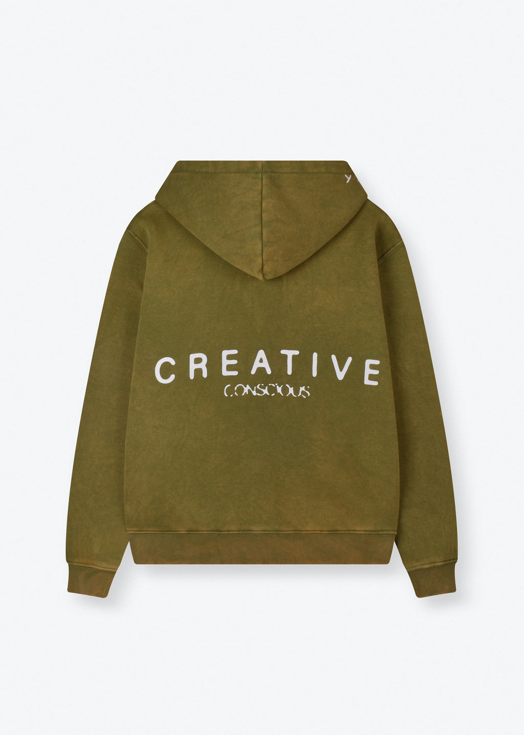 WASHED BOXY-FIT HOODIE