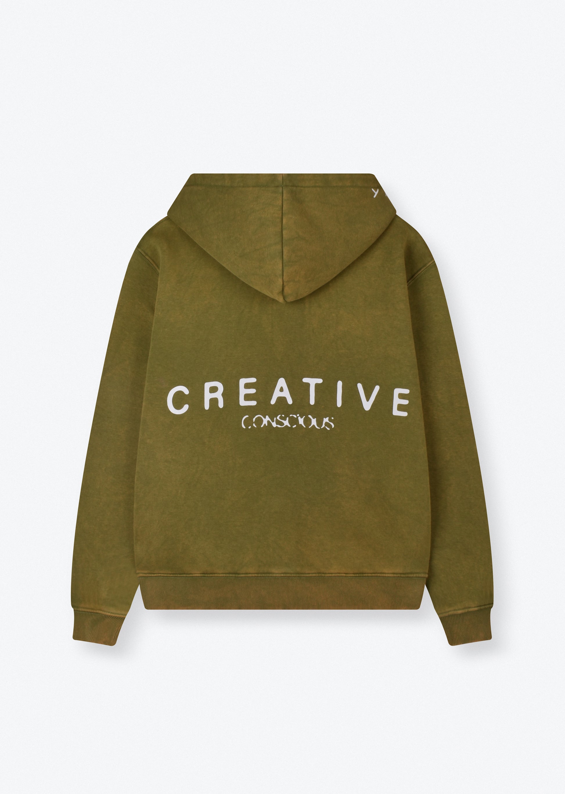 WASHED BOXY-FIT HOODIE