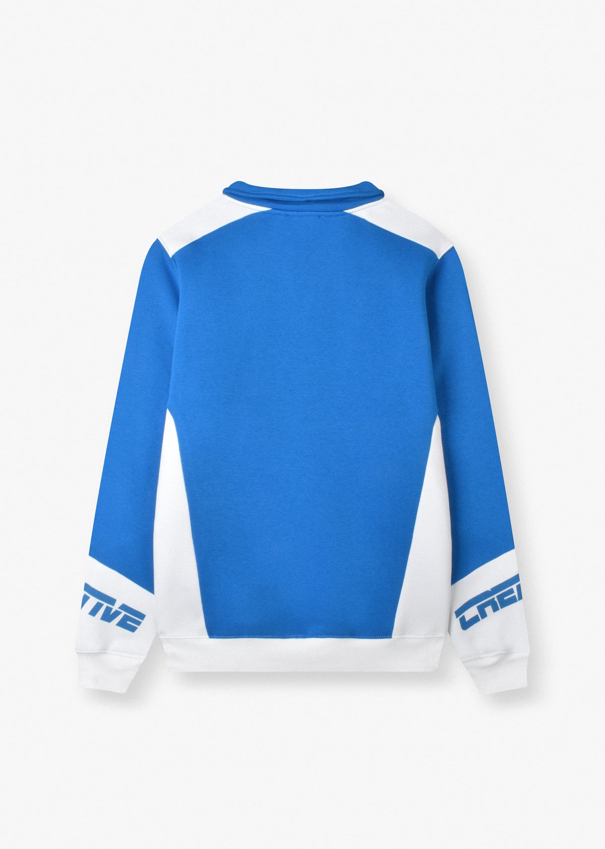 PRINTED QUARTER-ZIP SWEATSHIRT