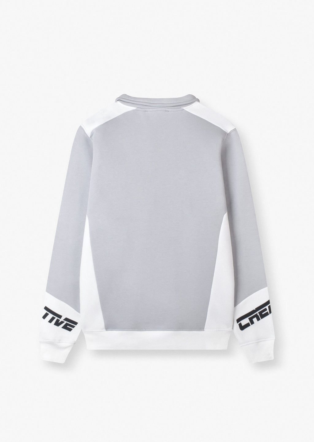 PRINTED QUARTER-ZIP SWEATSHIRT