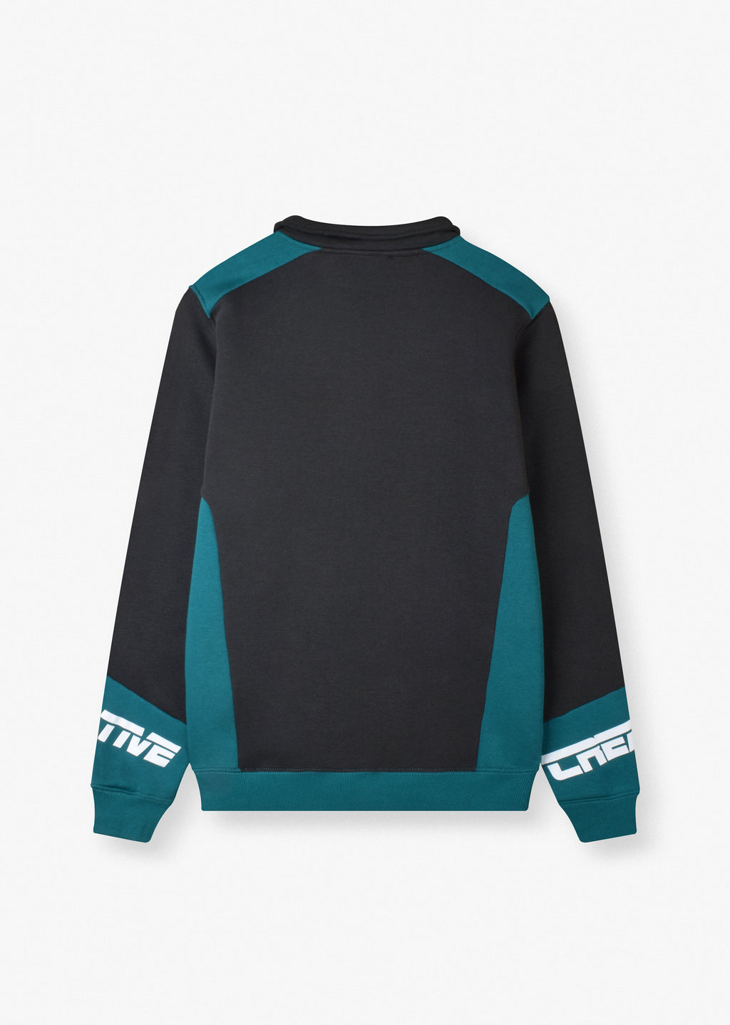 PRINTED QUARTER-ZIP SWEATSHIRT