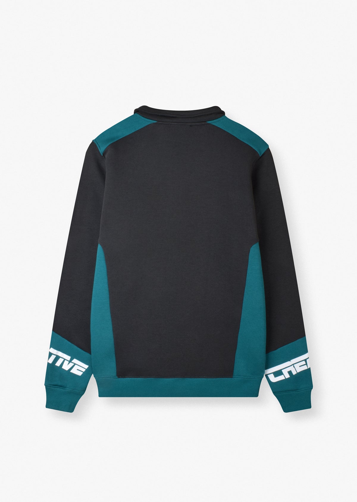 PRINTED QUARTER-ZIP SWEATSHIRT