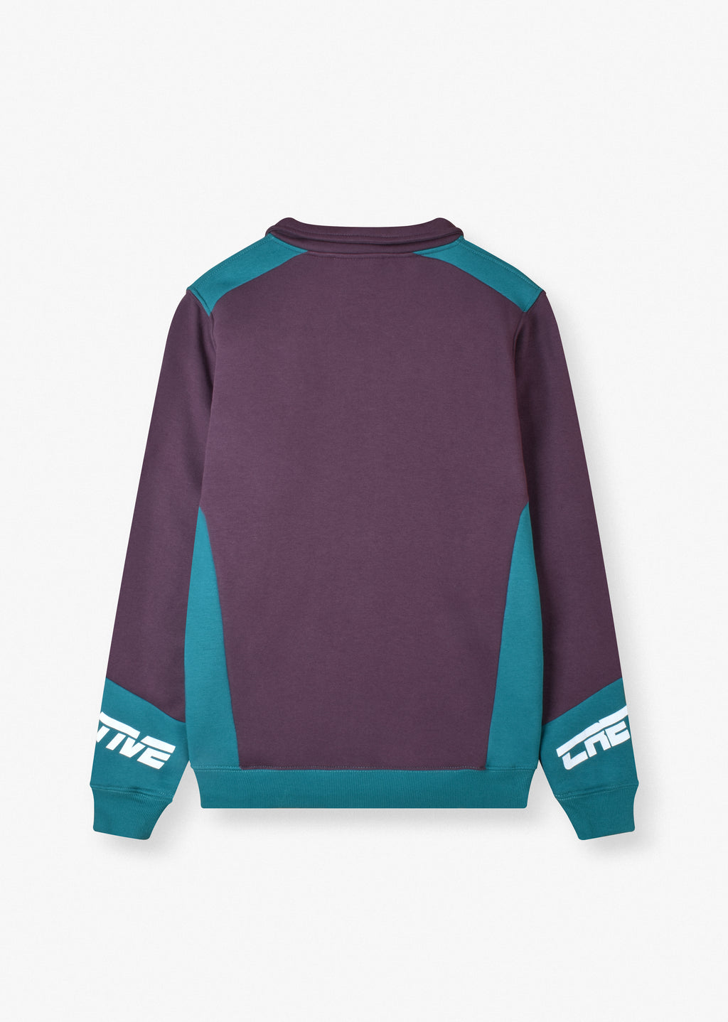 PRINTED QUARTER-ZIP SWEATSHIRT