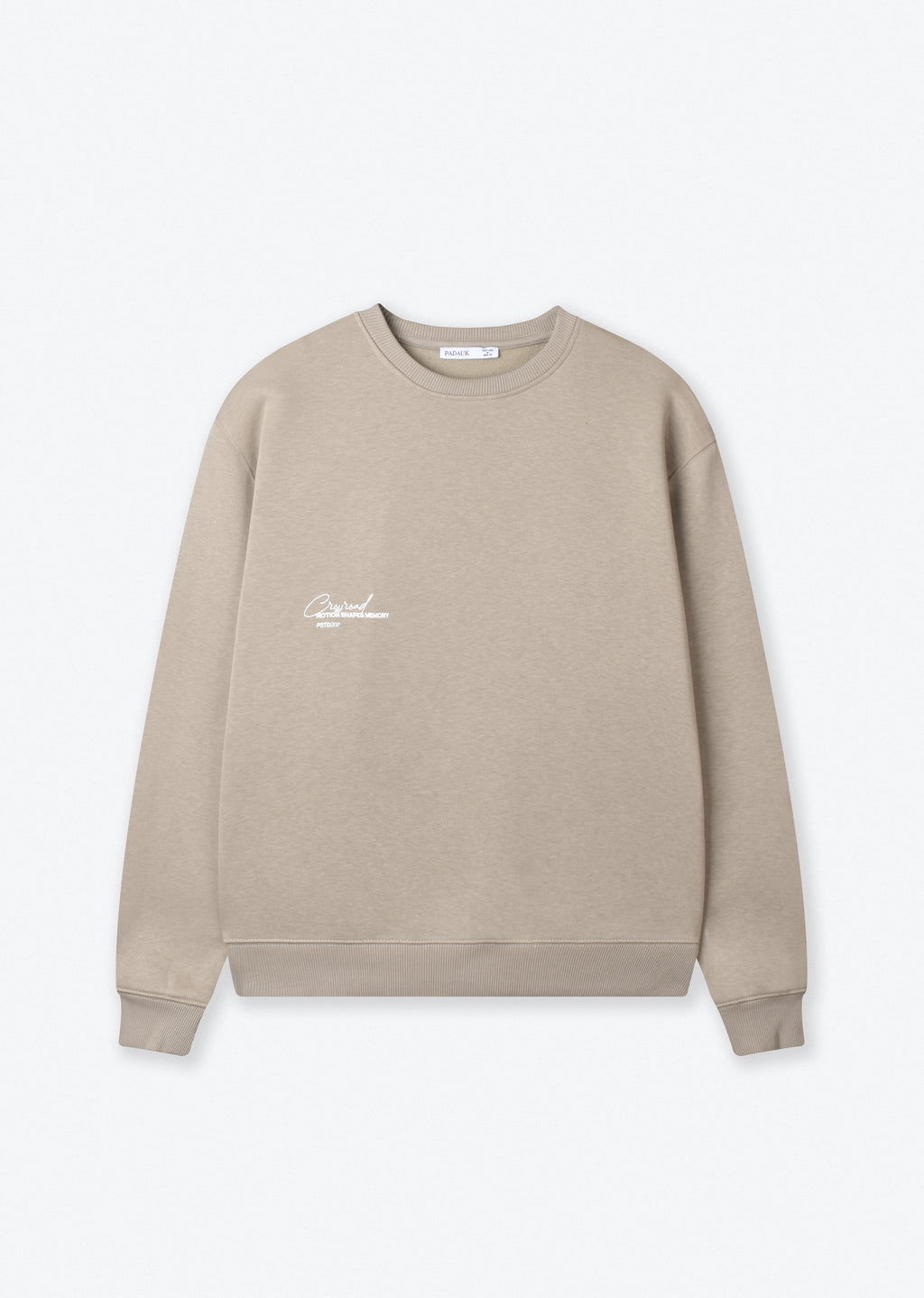 PRINTED PATCH SWEATSHIRT