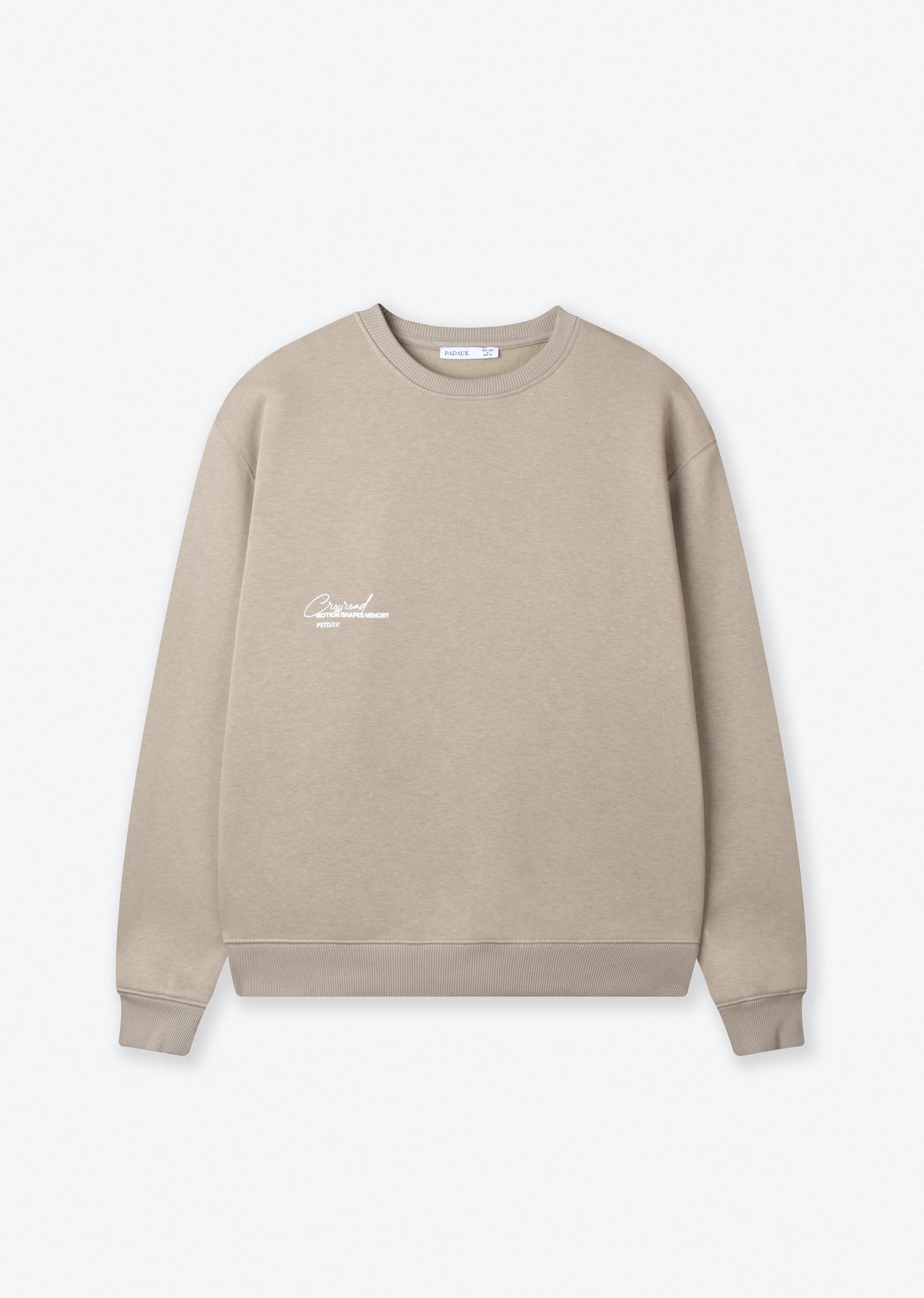 PRINTED PATCH SWEATSHIRT