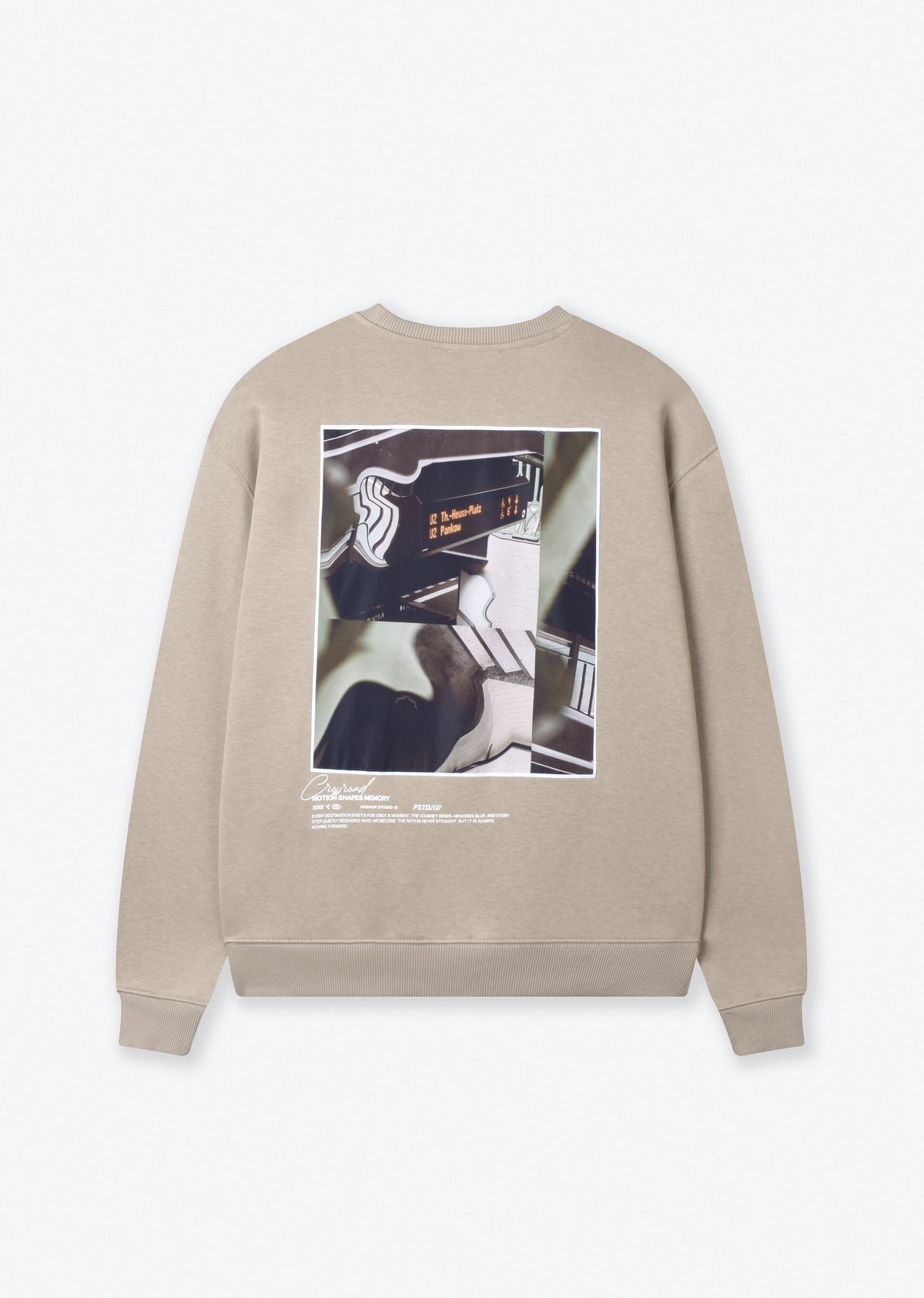 PRINTED PATCH SWEATSHIRT