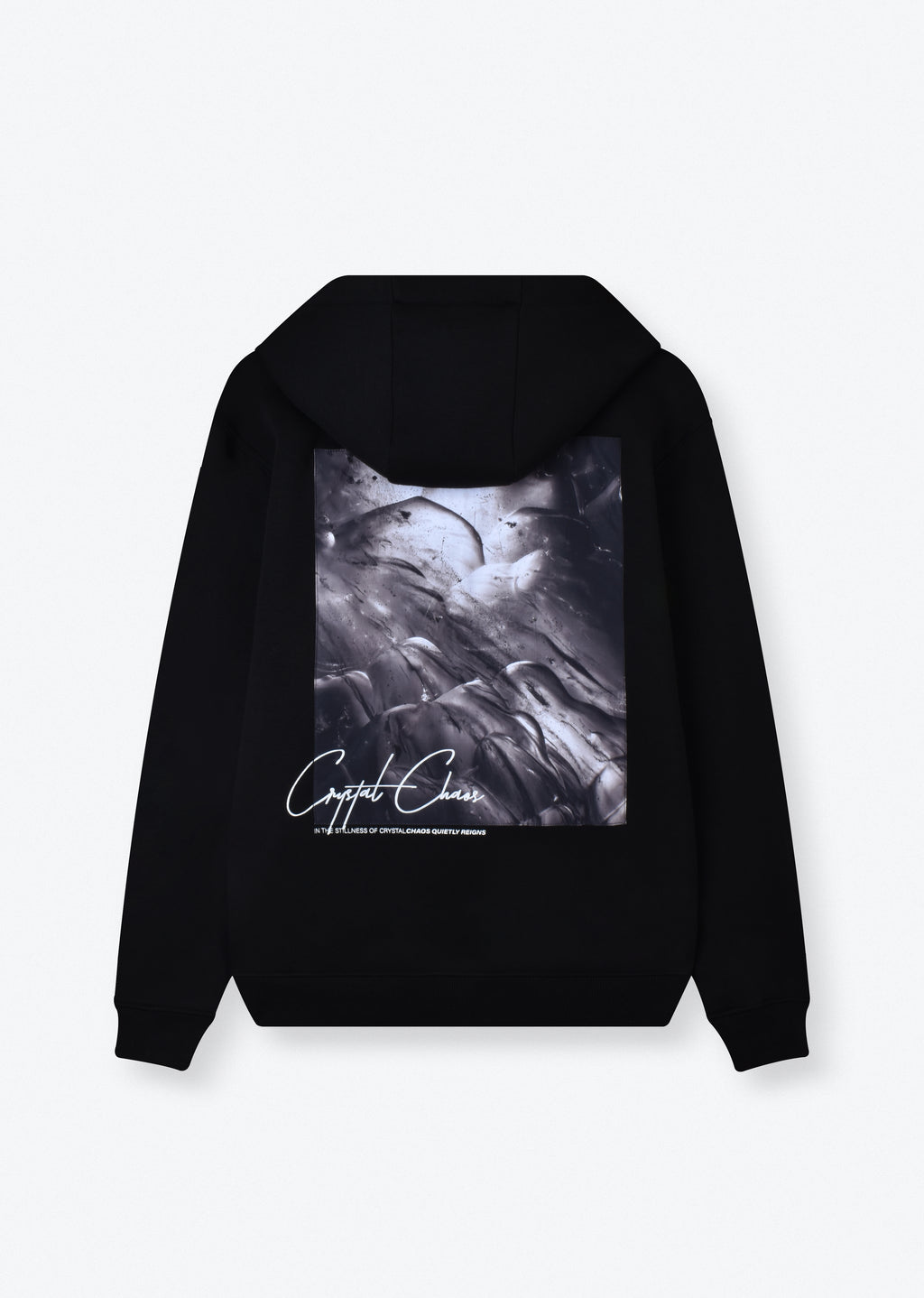 PRINTED PATCH HOODIE