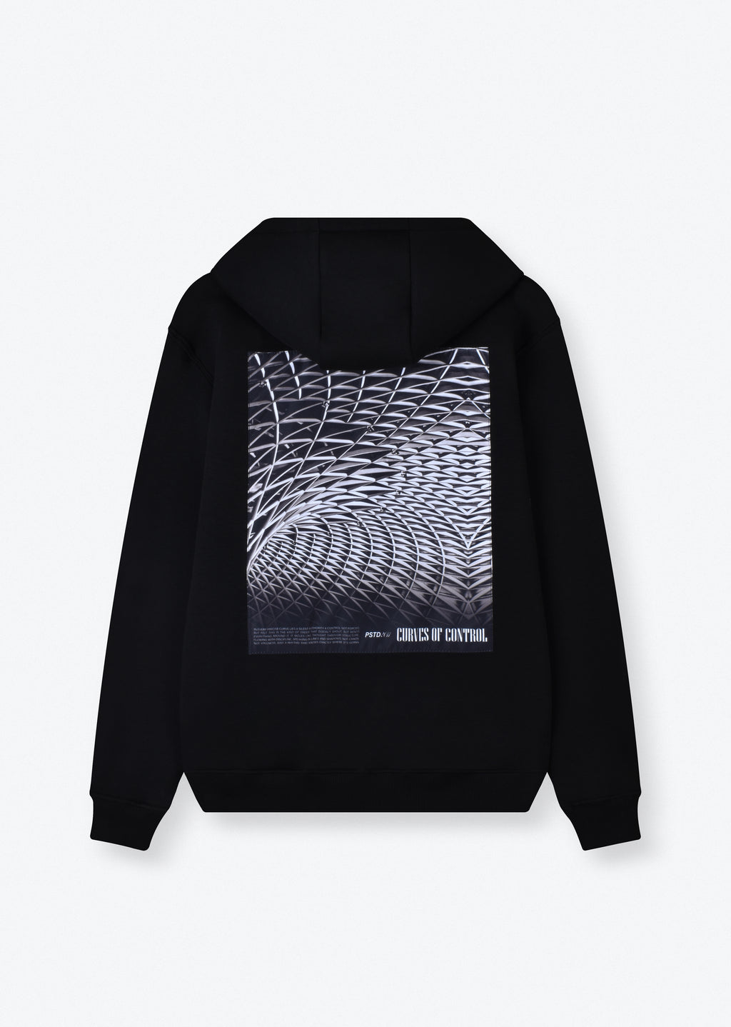 PRINTED PATCH HOODIE