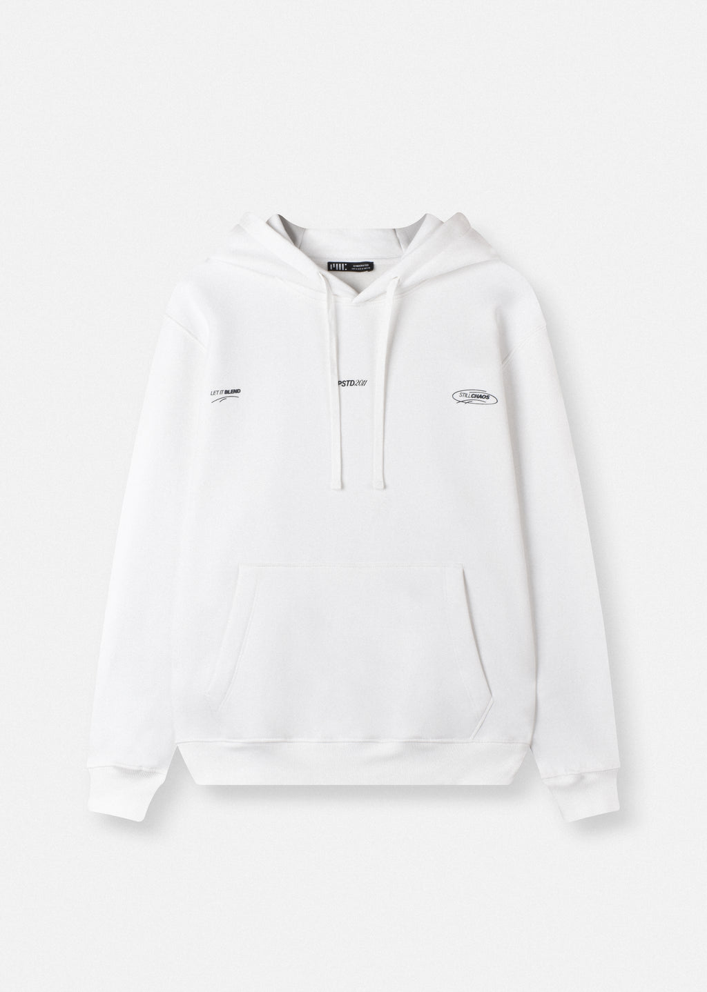 PRINTED PATCH HOODIE