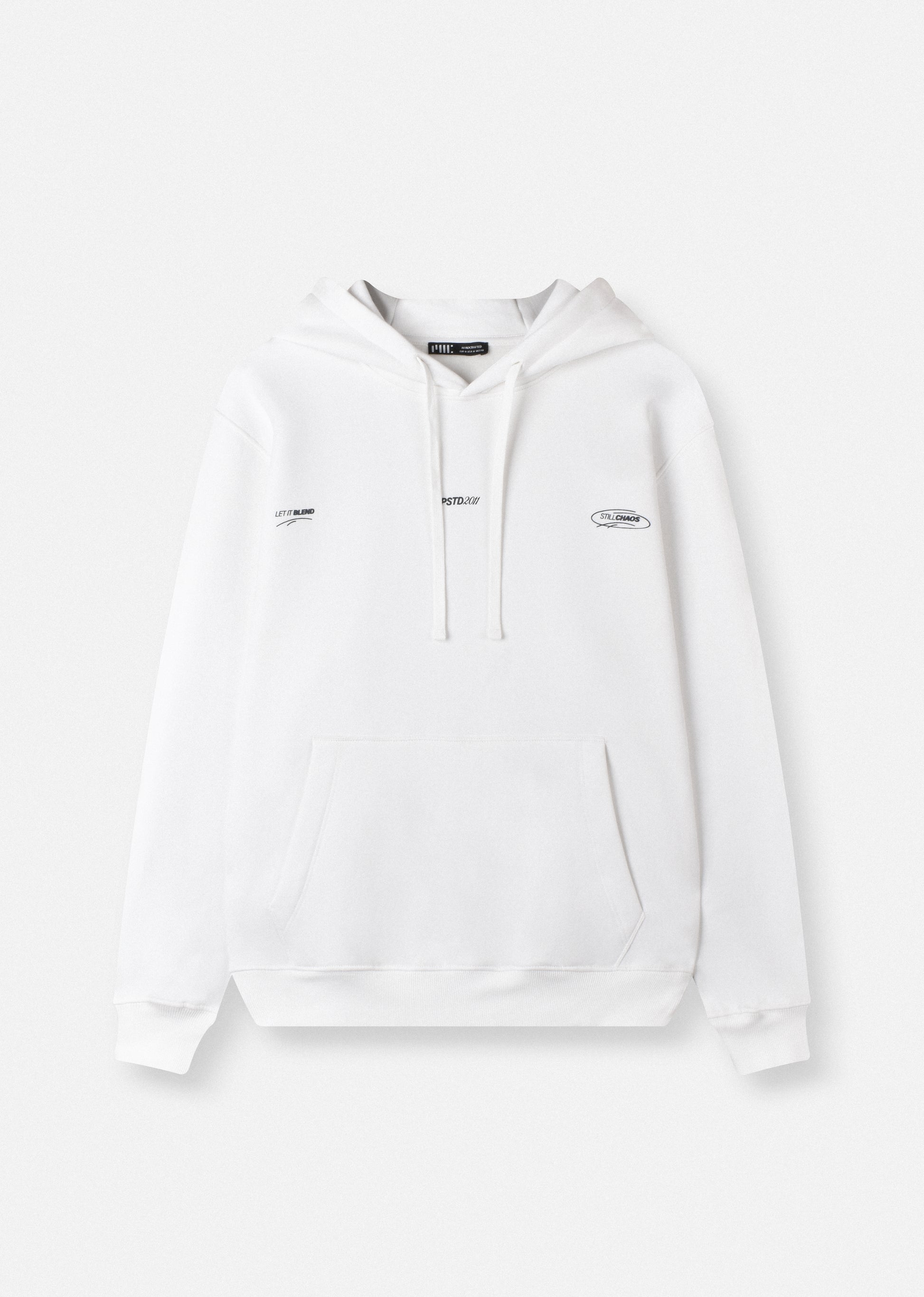 PRINTED PATCH HOODIE