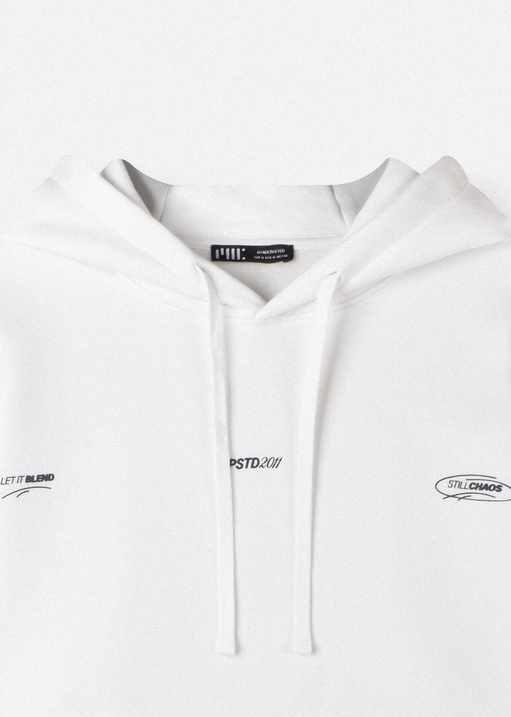 PRINTED PATCH HOODIE