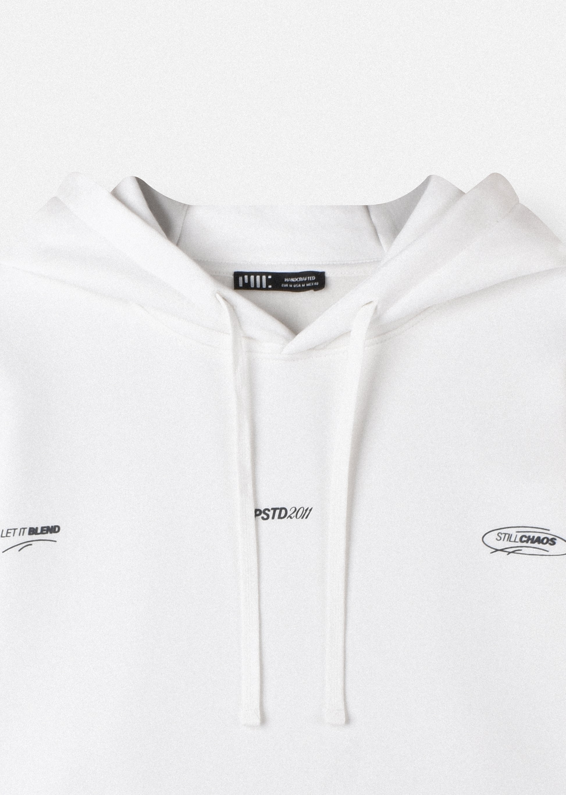PRINTED PATCH HOODIE