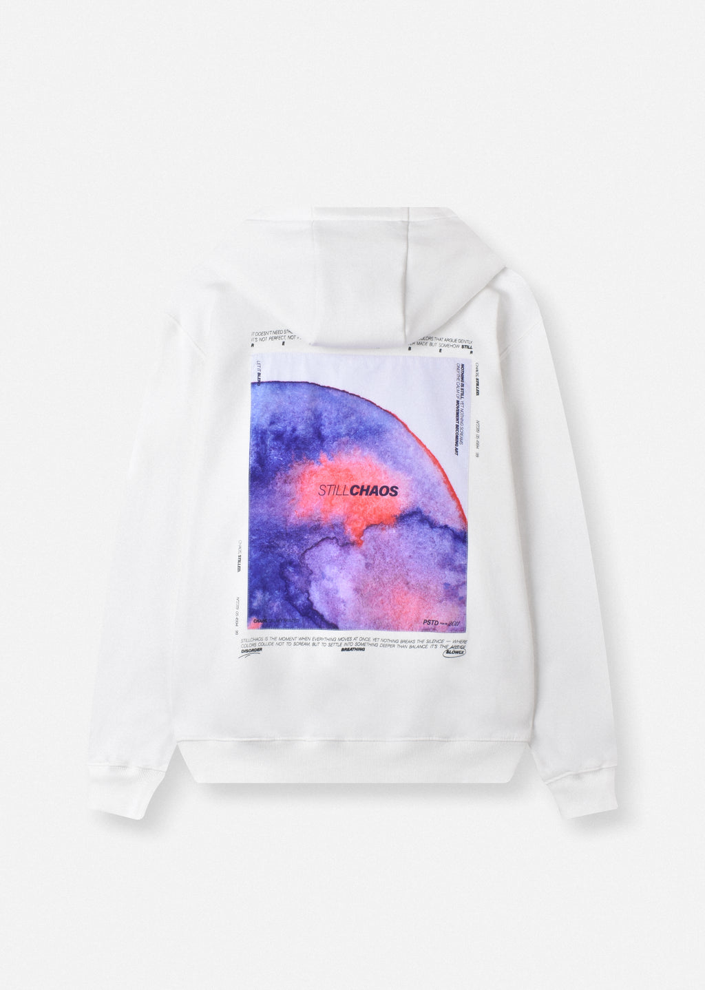 PRINTED PATCH HOODIE