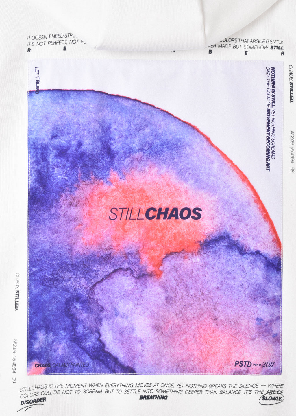 PRINTED PATCH HOODIE