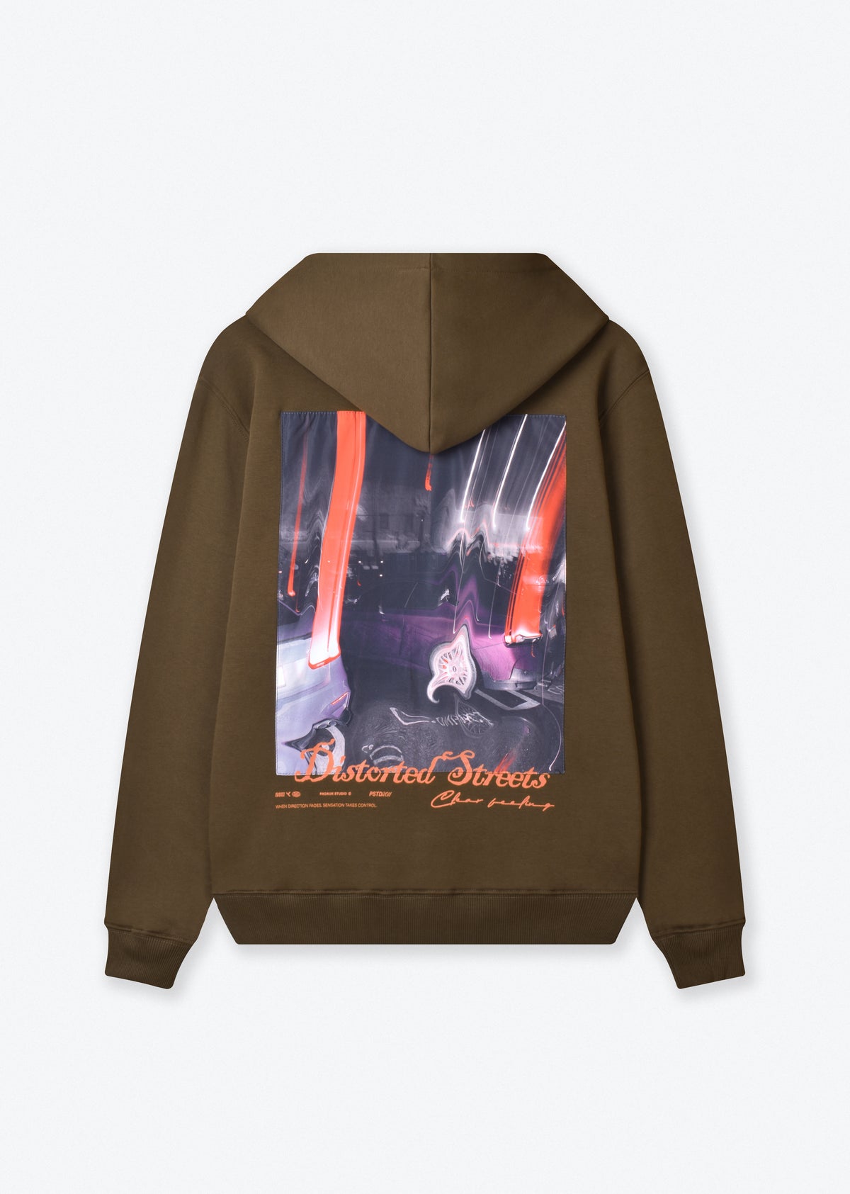 PRINTED PATCH OVERSIZE HOODIE