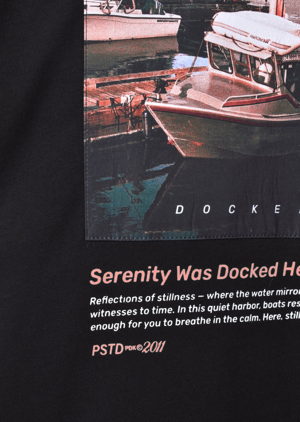 PRINTED PATCH BOXY-FIT T-SHIRT