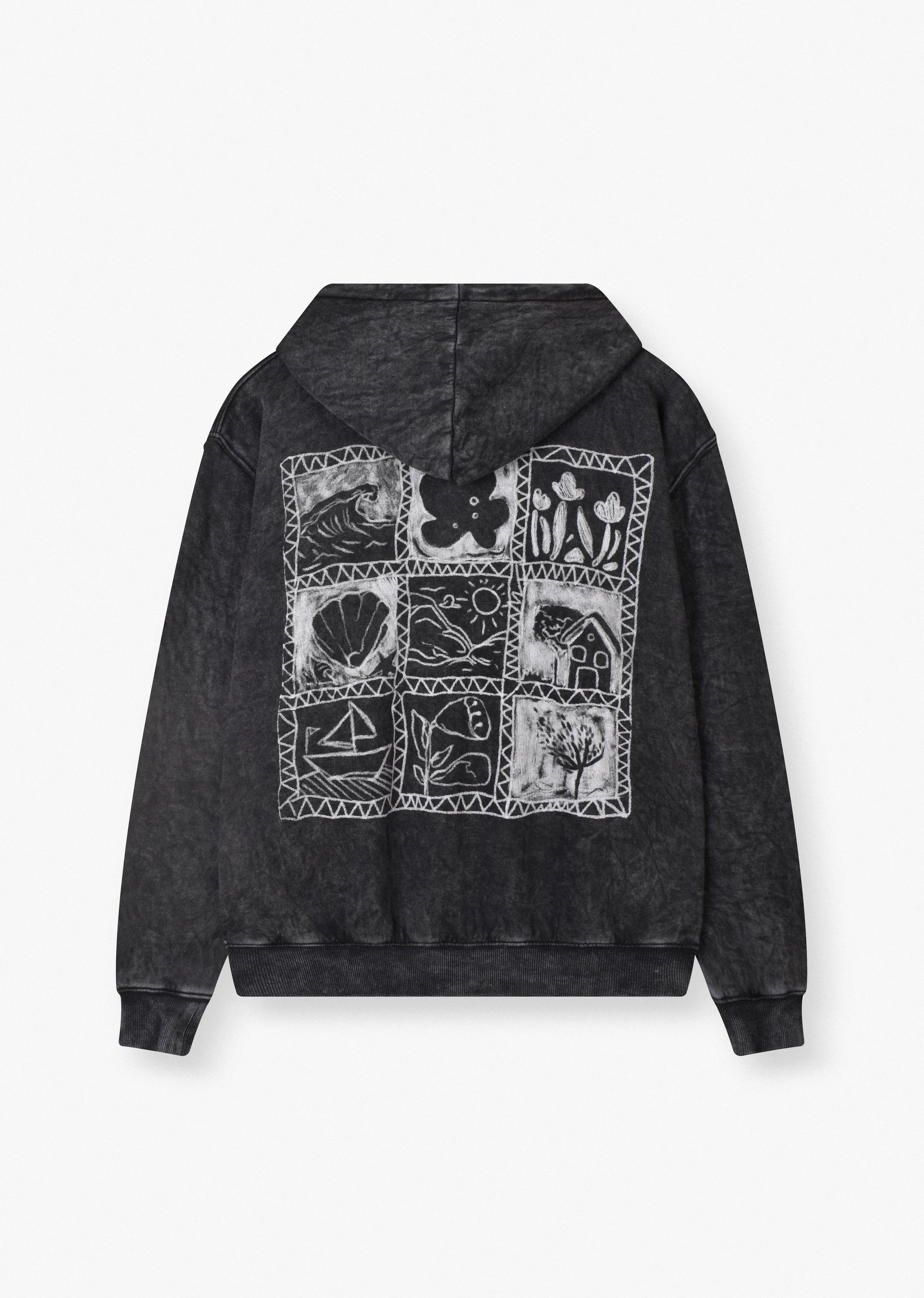 WASHED BOXYFIT HOODIE