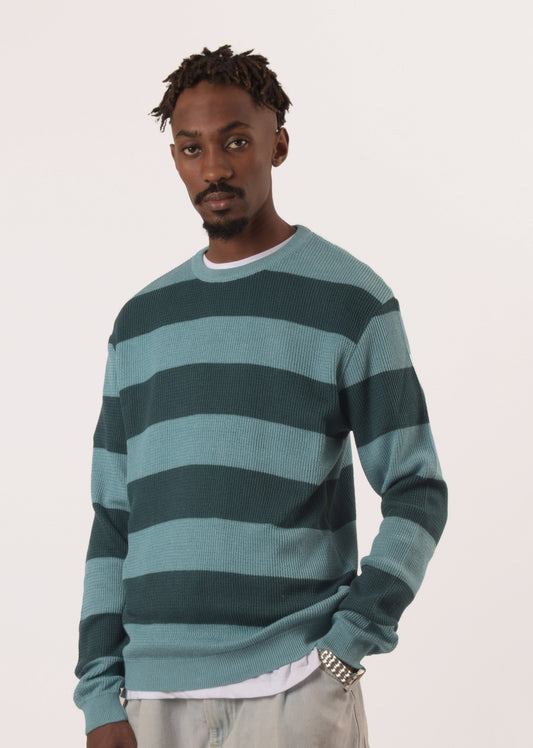 Stripped Jacquard Sweater