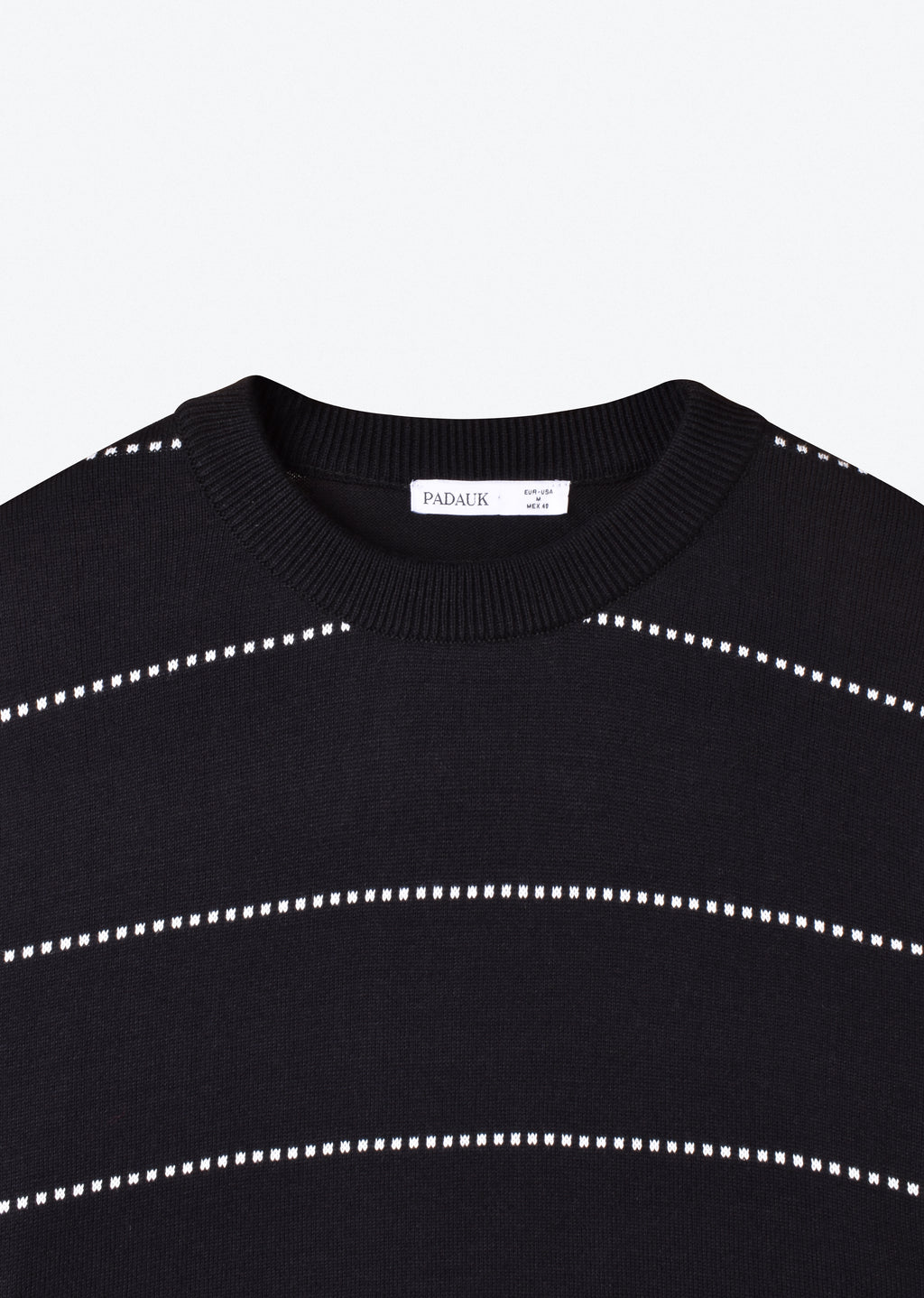 STRIPED KNIT SWEATER