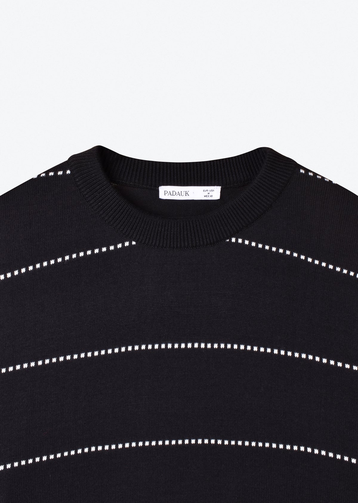 STRIPED KNIT SWEATER
