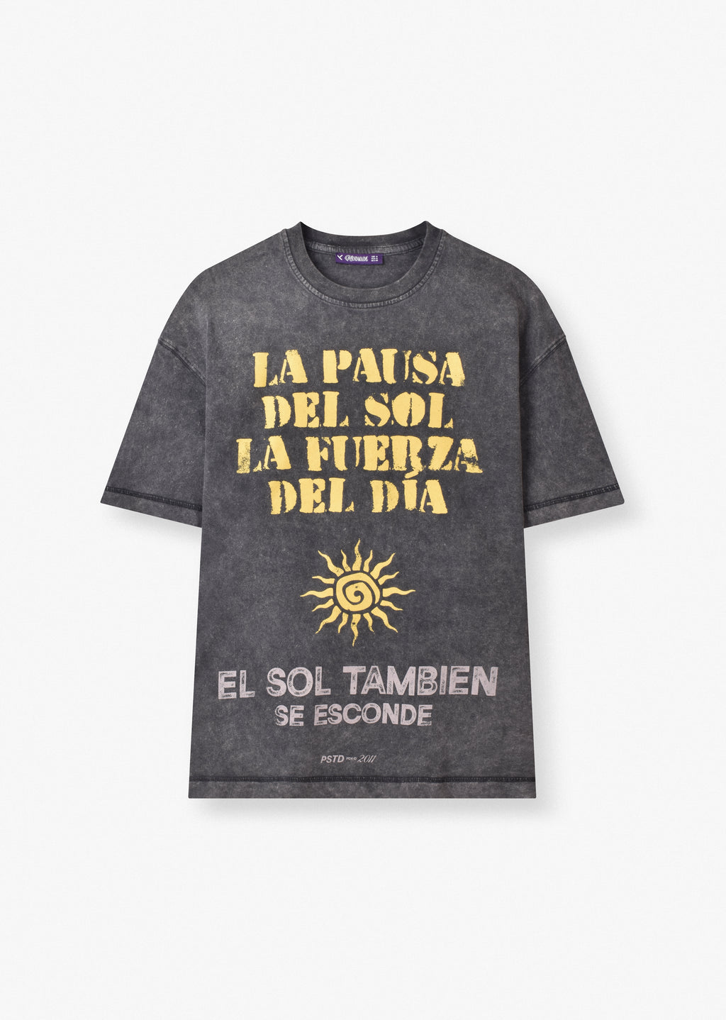 WASHED BOXY-FIT T-SHIRT