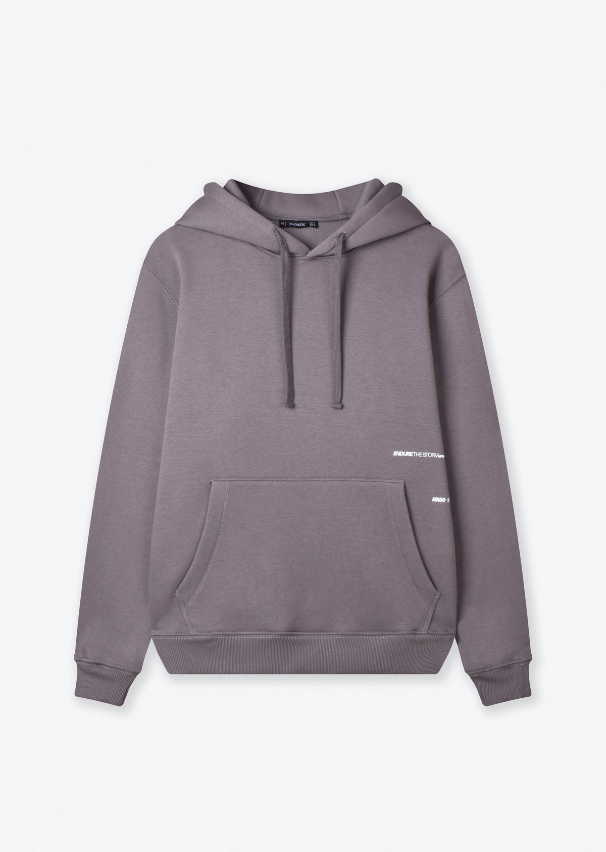 PRINTED PATCH OVERSIZE HOODIE