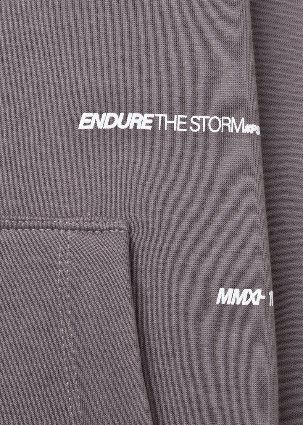 PRINTED PATCH OVERSIZE HOODIE