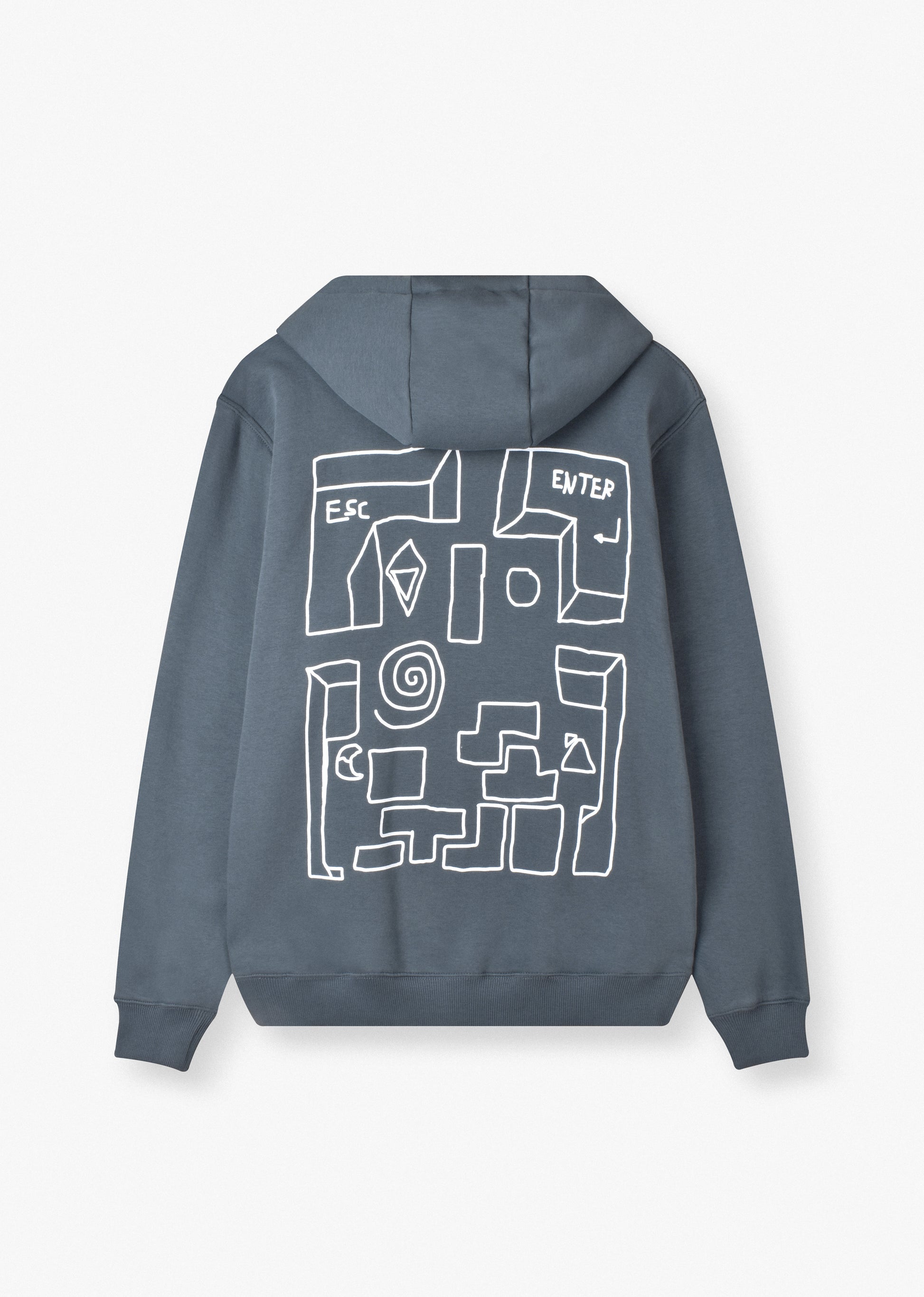 OVERSIZE PRINTED HOODIE