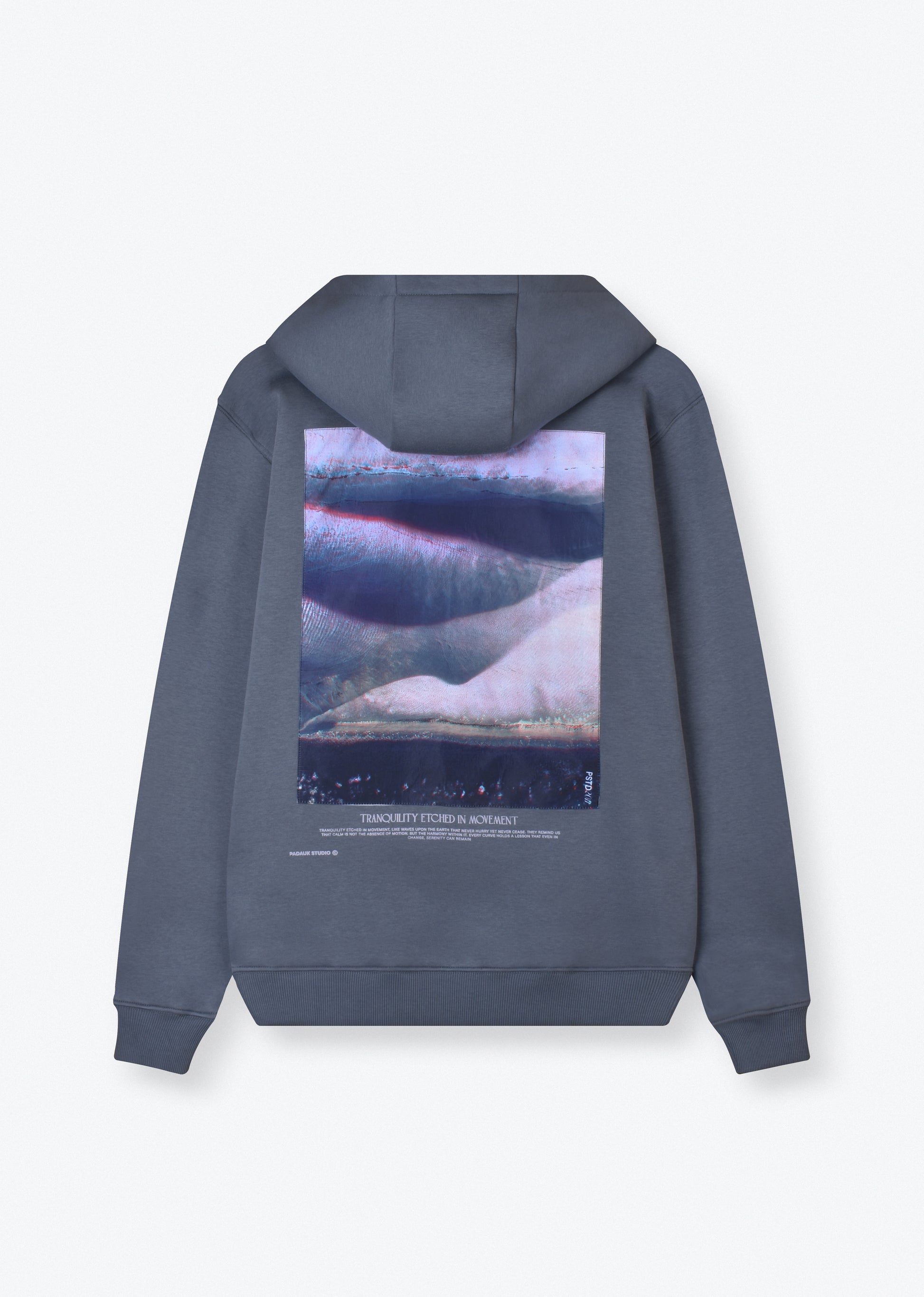 PRINTED PATCH HOODIE