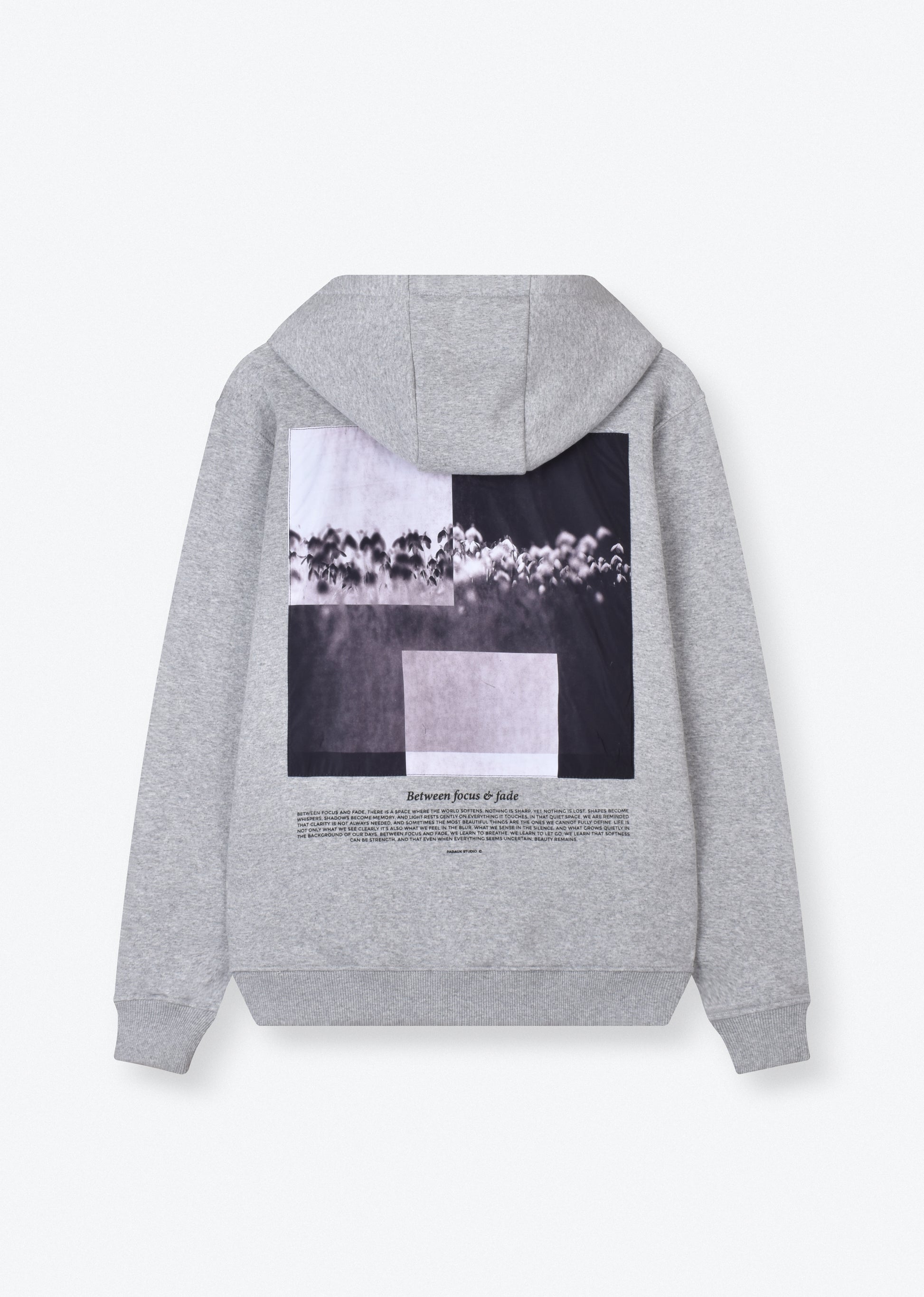 PRINTED PATCH OVERSIZE HOODIE