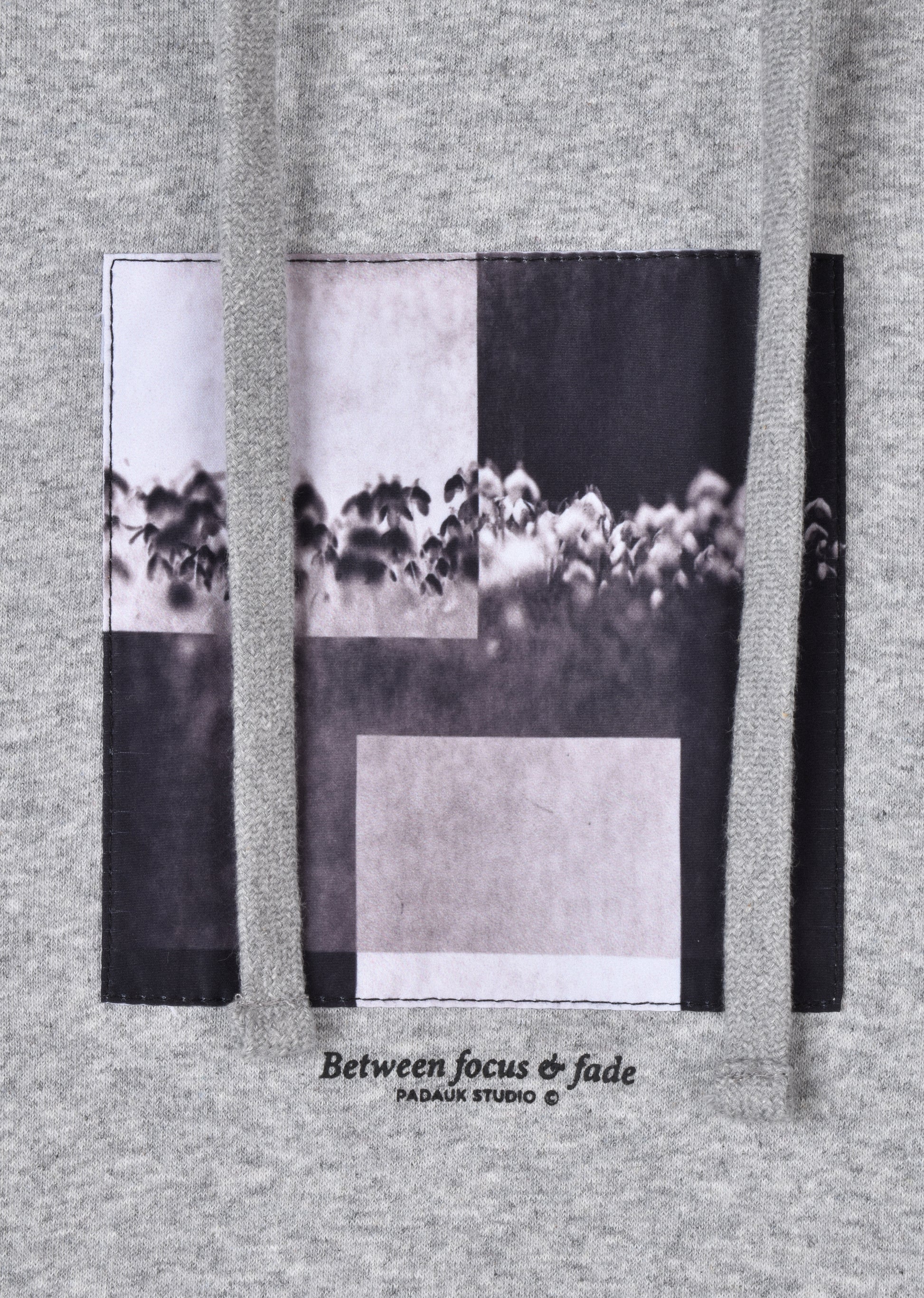 PRINTED PATCH OVERSIZE HOODIE